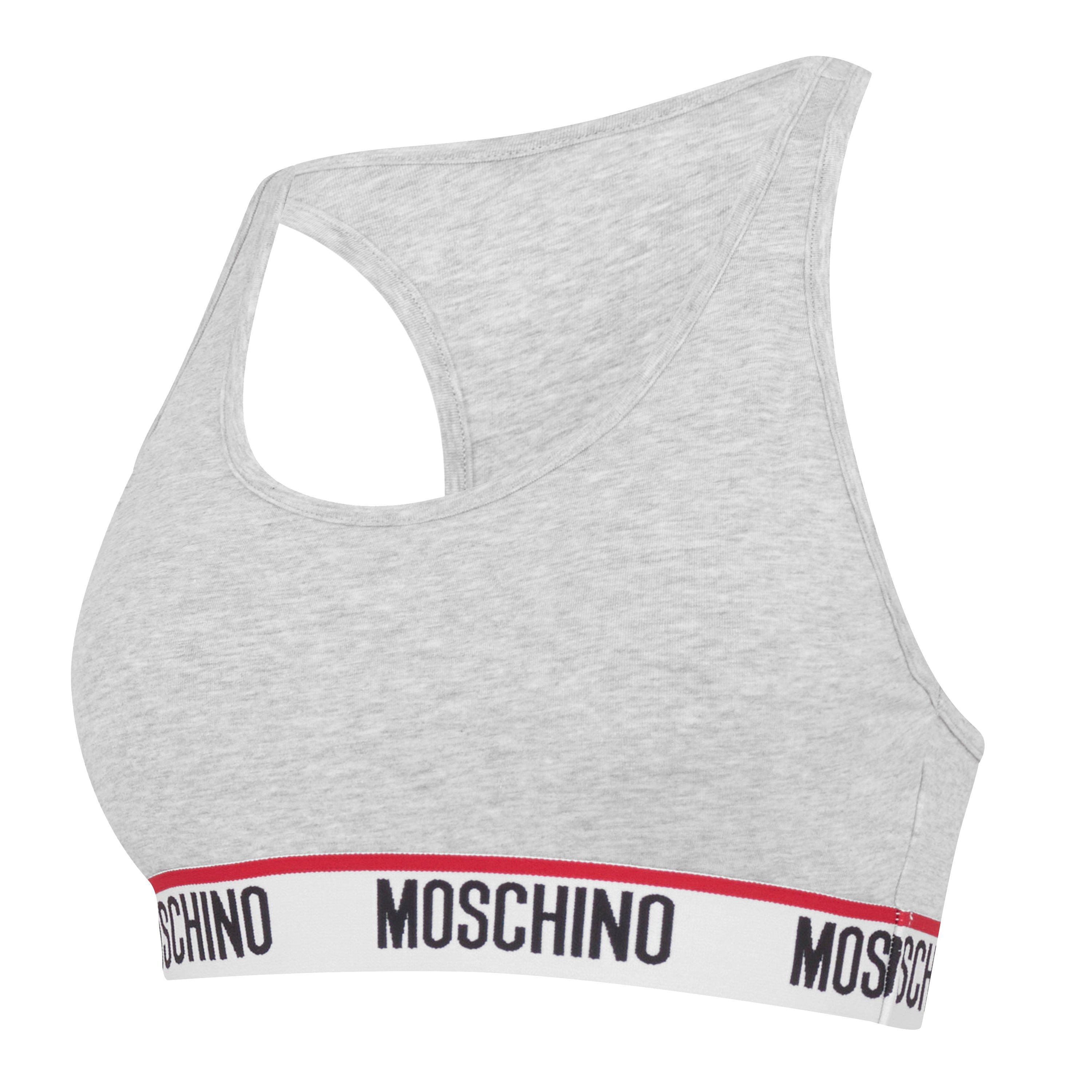 Grey - Moschino - Tape Bralette - 4