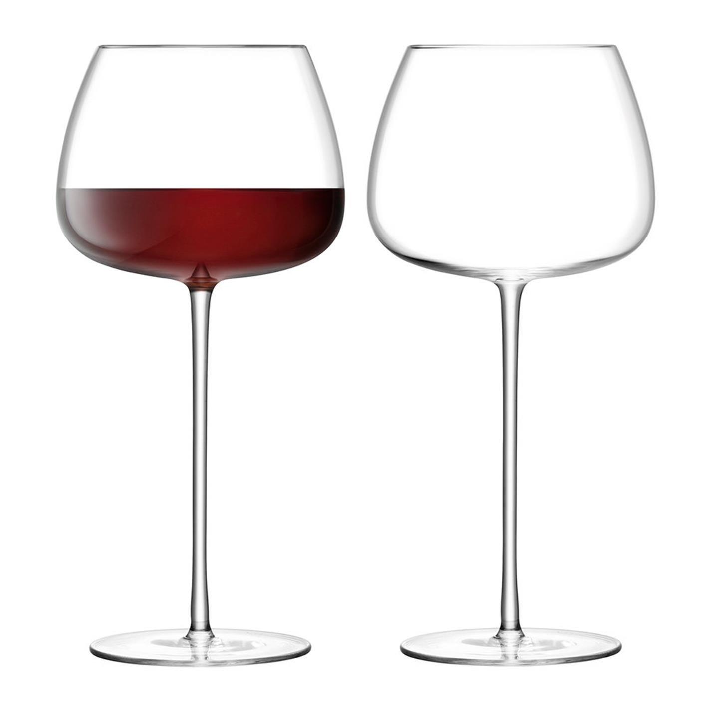 Clear - LSA - Wine Culture Red Wine Balloon Glass - Set of 2 - 1