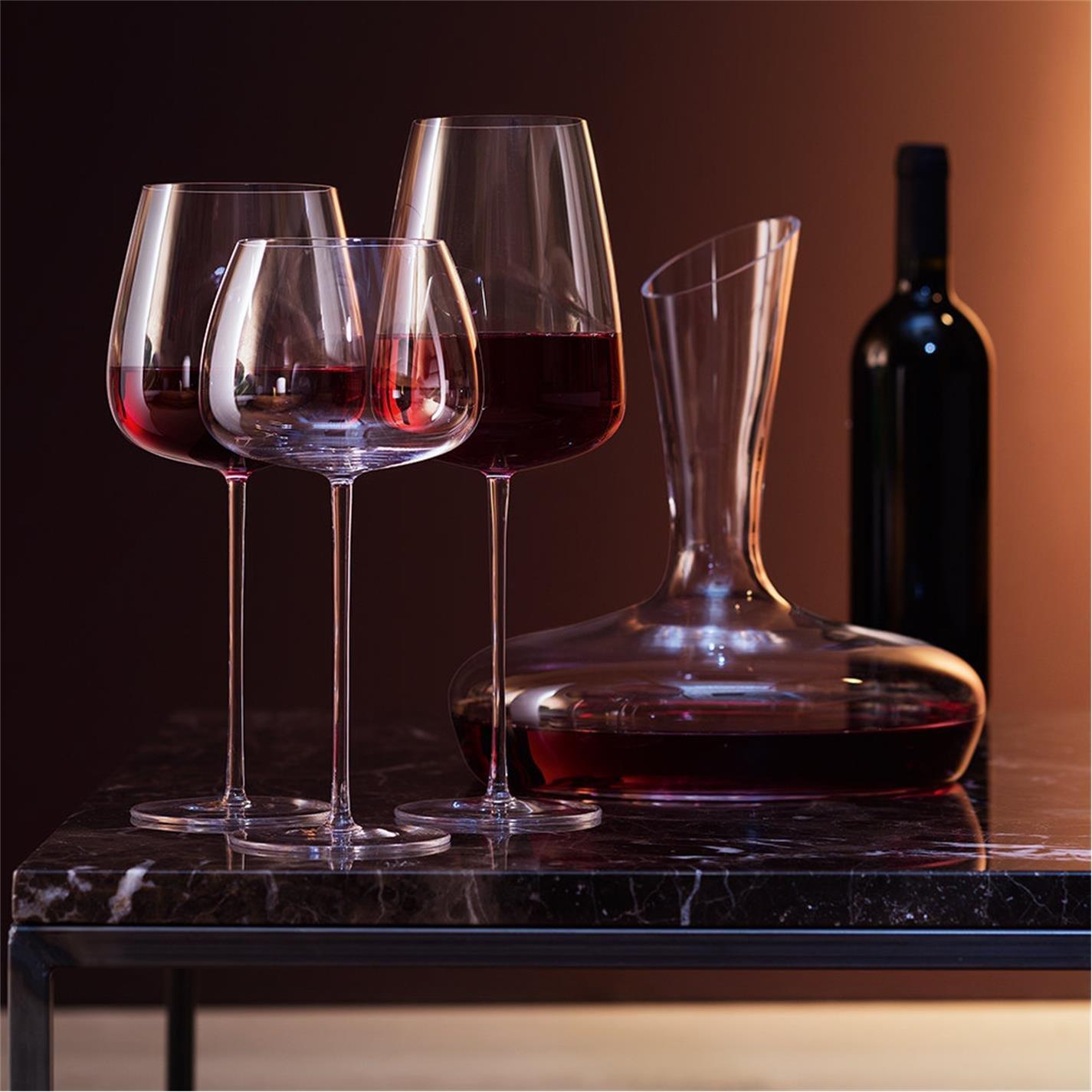 Clear - LSA - Wine Culture Red Wine Balloon Glass - Set of 2 - 2