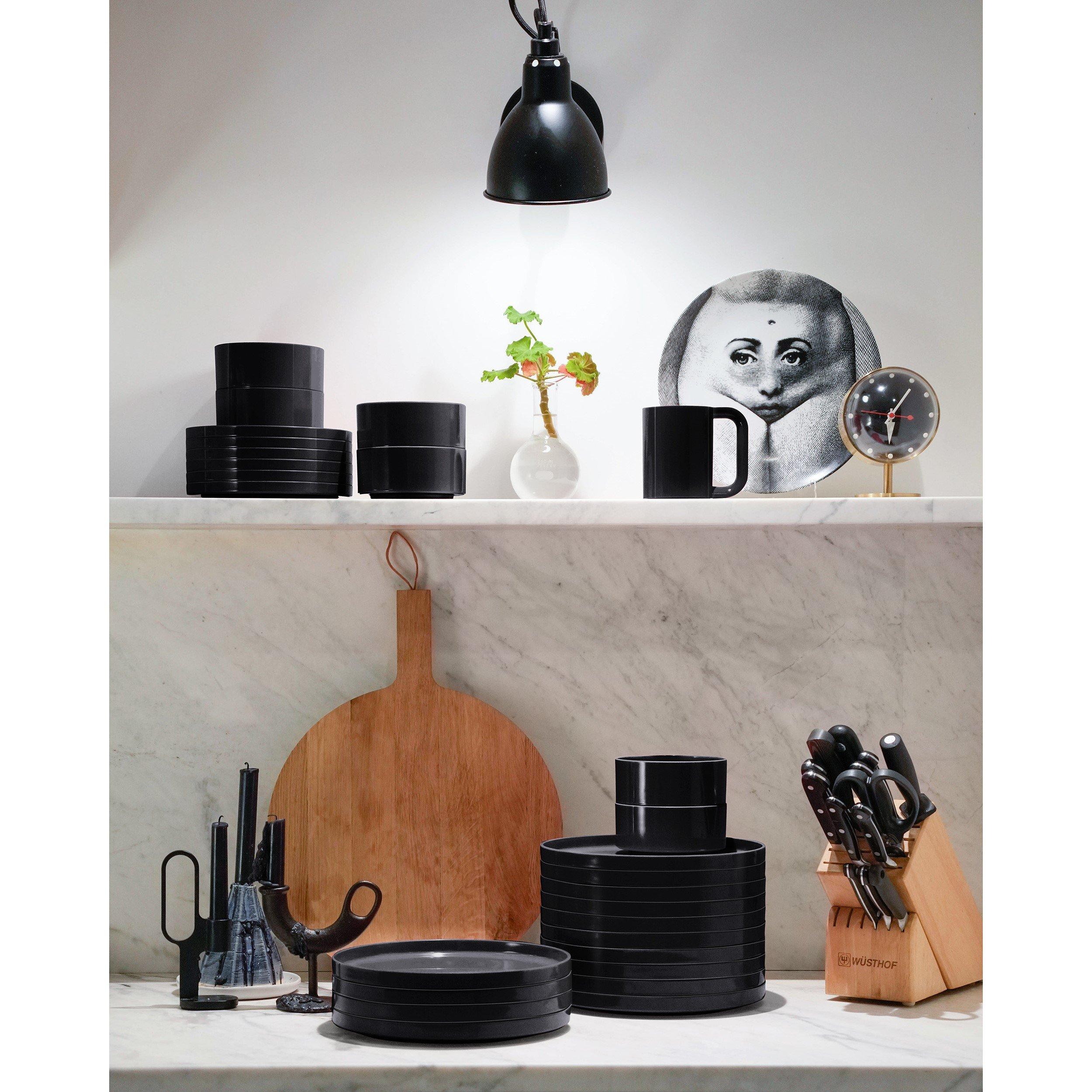 Black - Heller - Max Plates - Large - Set of 6 - 3