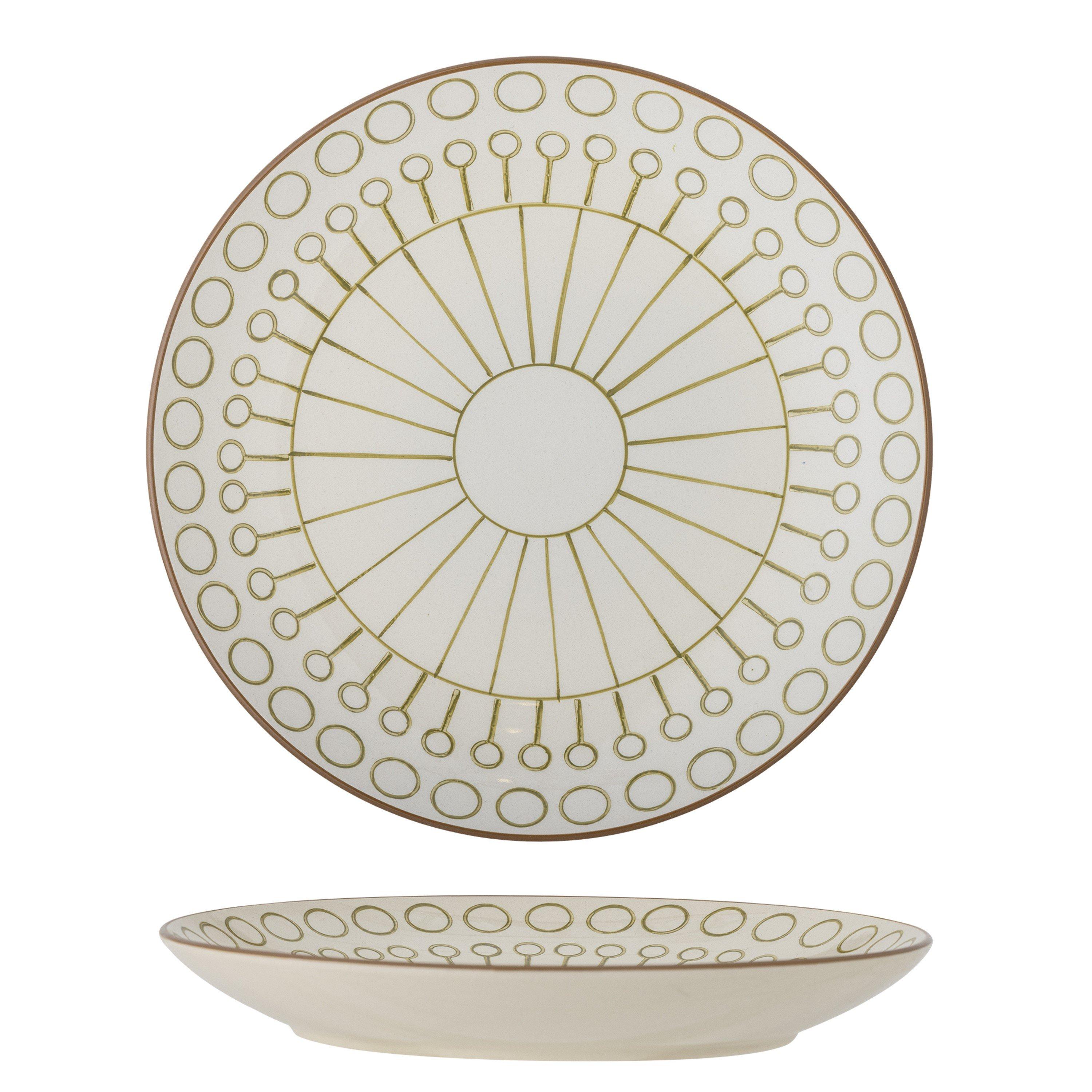 Green - Bloomingville - Maple Dinner Plate - 1