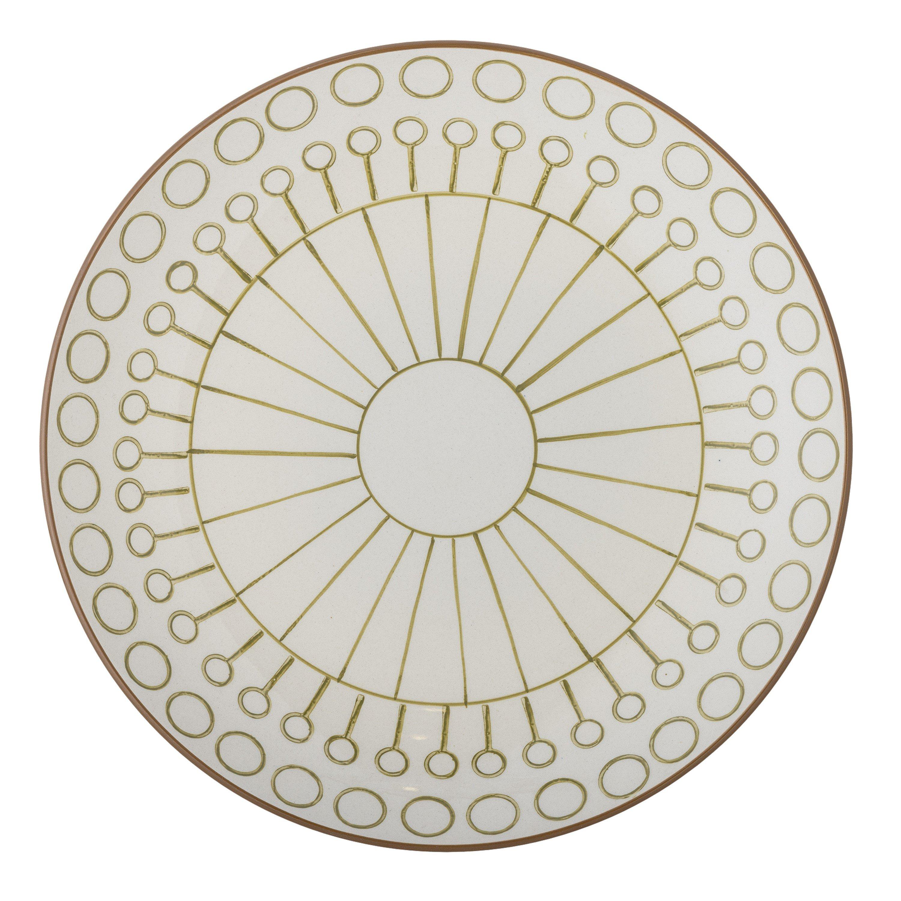 Green - Bloomingville - Maple Dinner Plate - 2