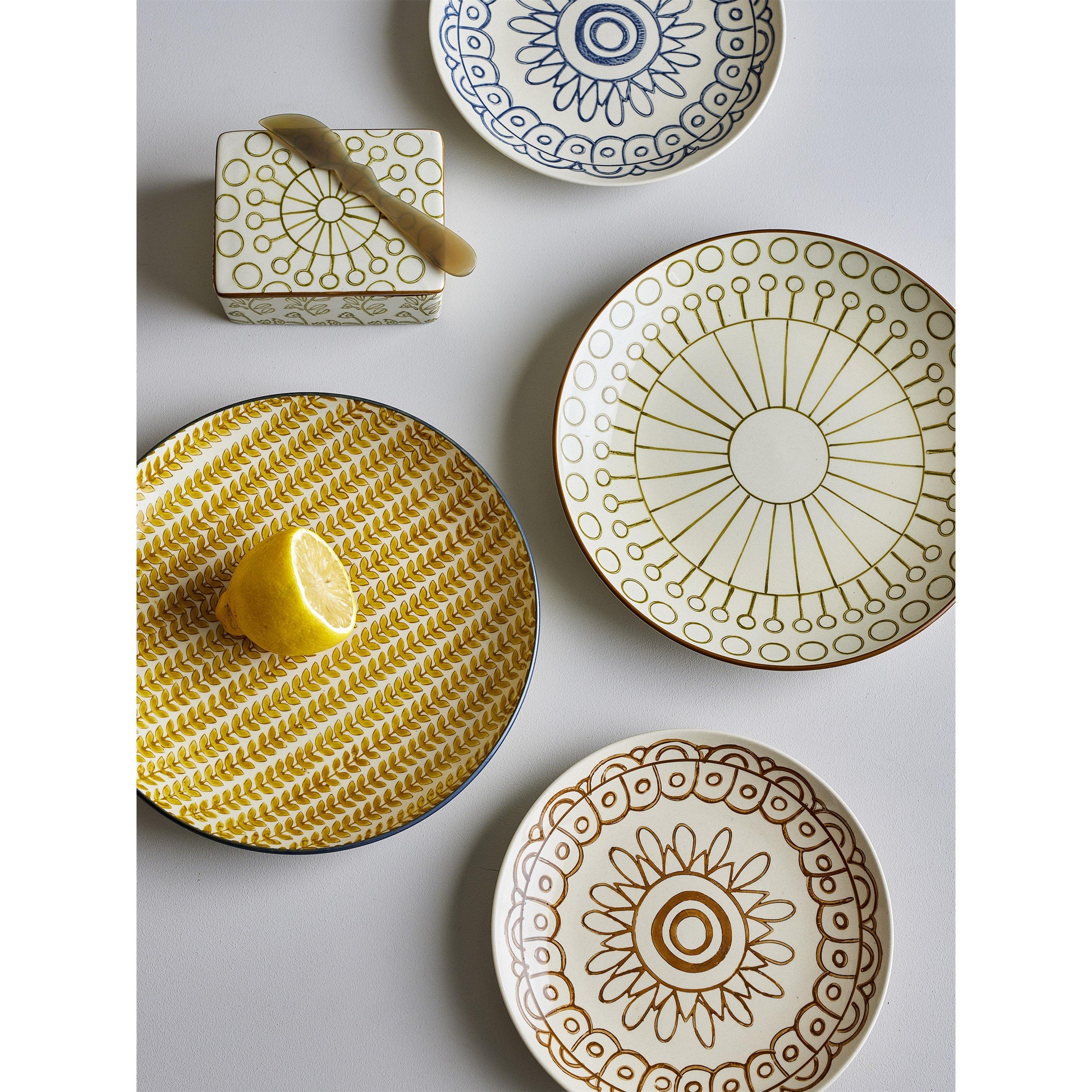 Green - Bloomingville - Maple Dinner Plate - 5