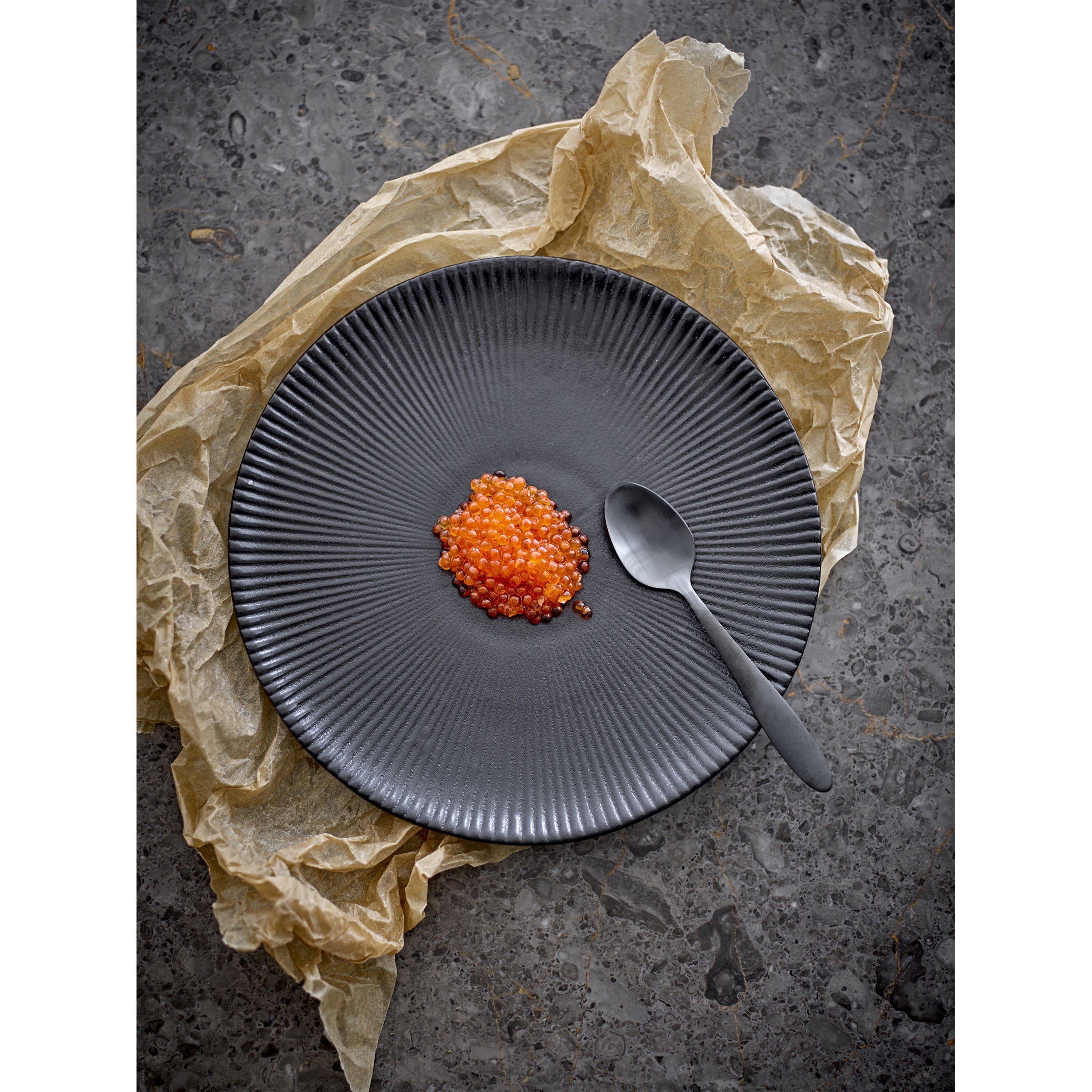 Black - Bloomingville - Neri Dinner Plate - 5