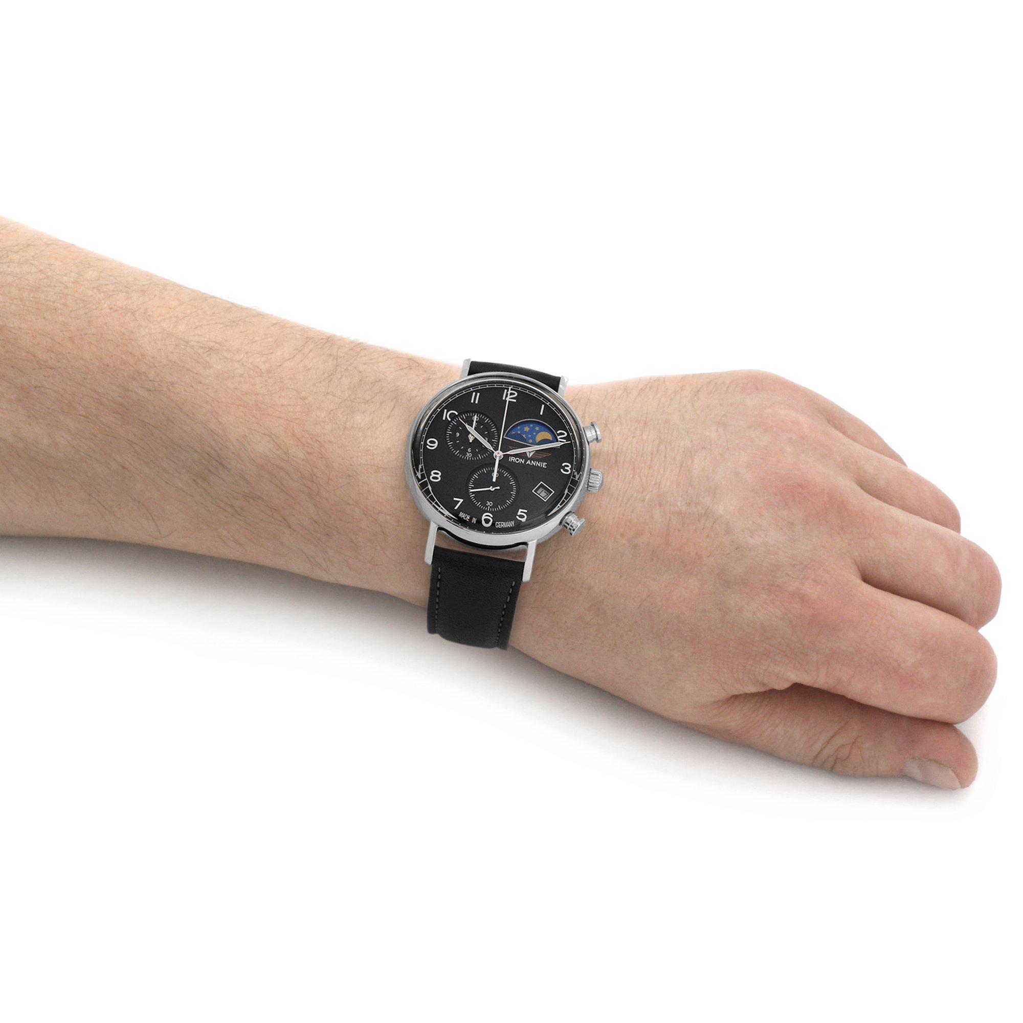 Gry - Iron Annie - Men's Amazonas Impression Stainless Steel Analogue Quartz Watch - 2