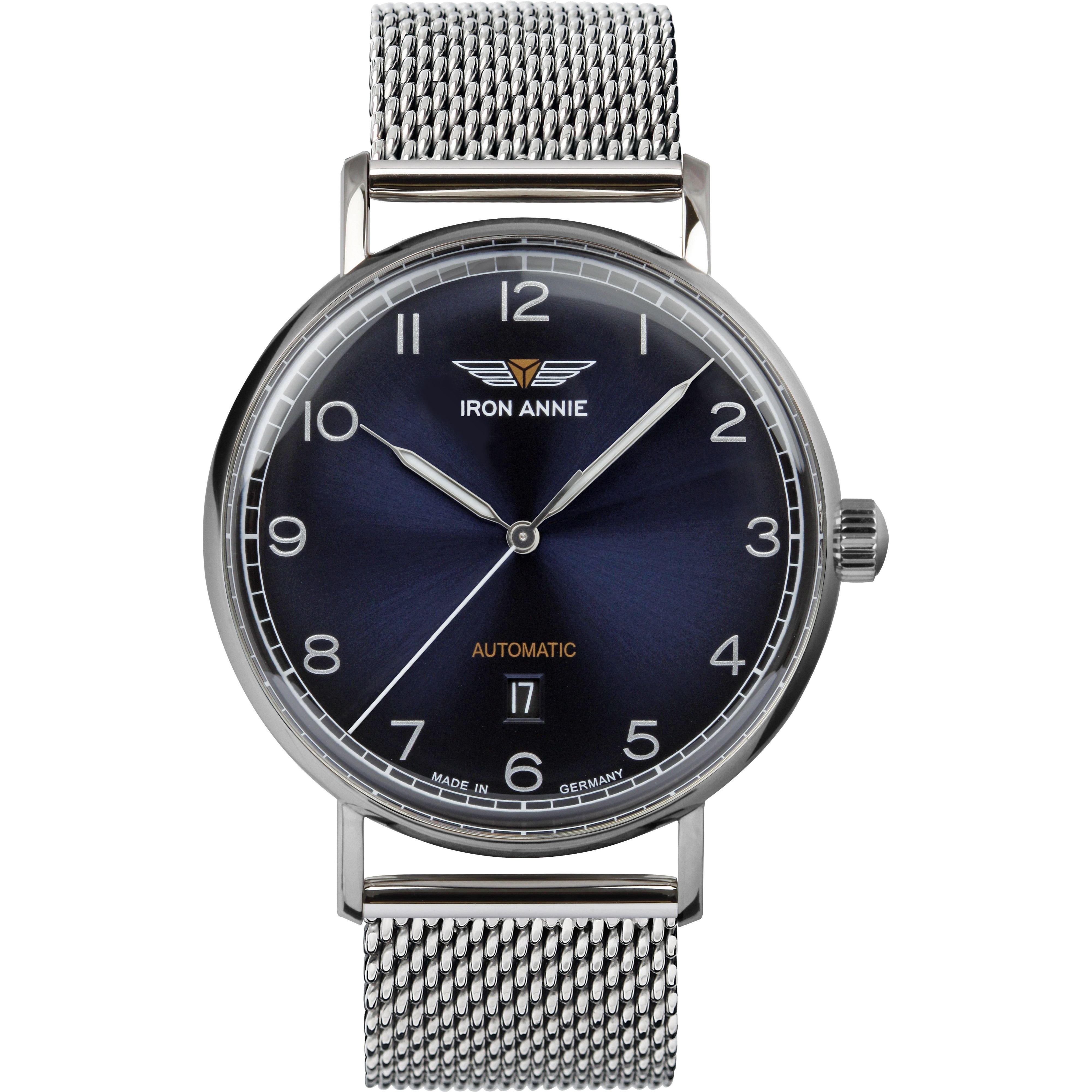 Slvr - Iron Annie - Men's Amazonas Impression Stainless Steel Analogue Quartz Watch - 1