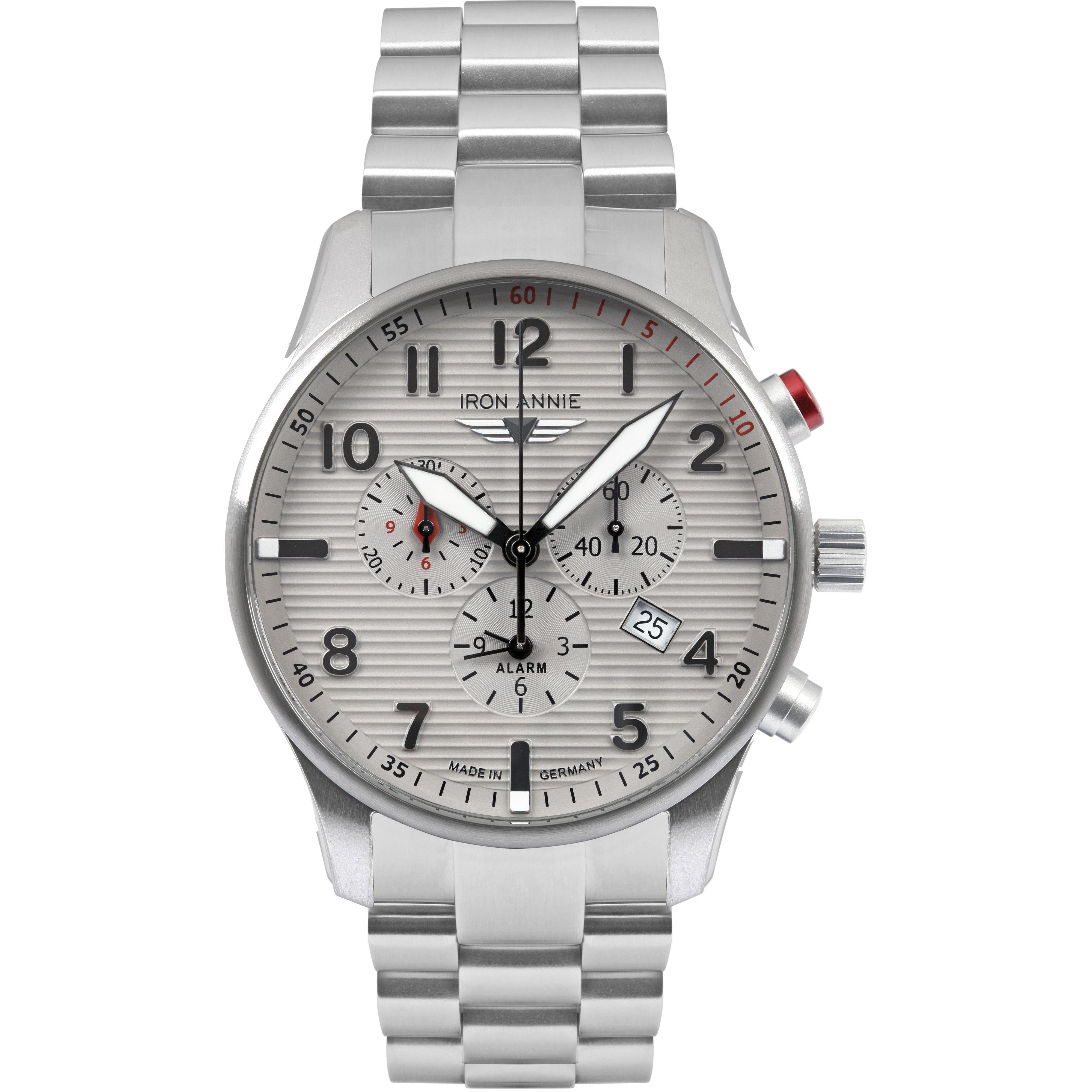 Iron Annie D-Aqui Stainless Steel Classic Analogue Quartz Watch