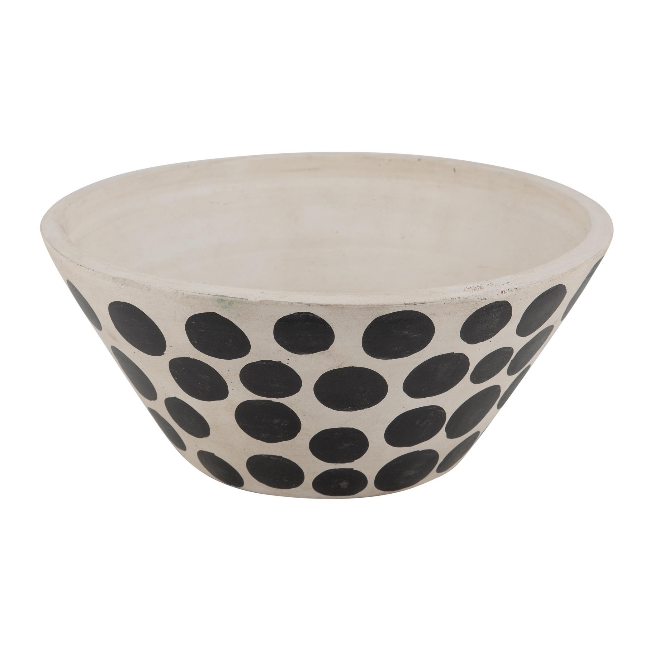 Black and White - Global Explorer - Spot Terracotta Bowl - 4