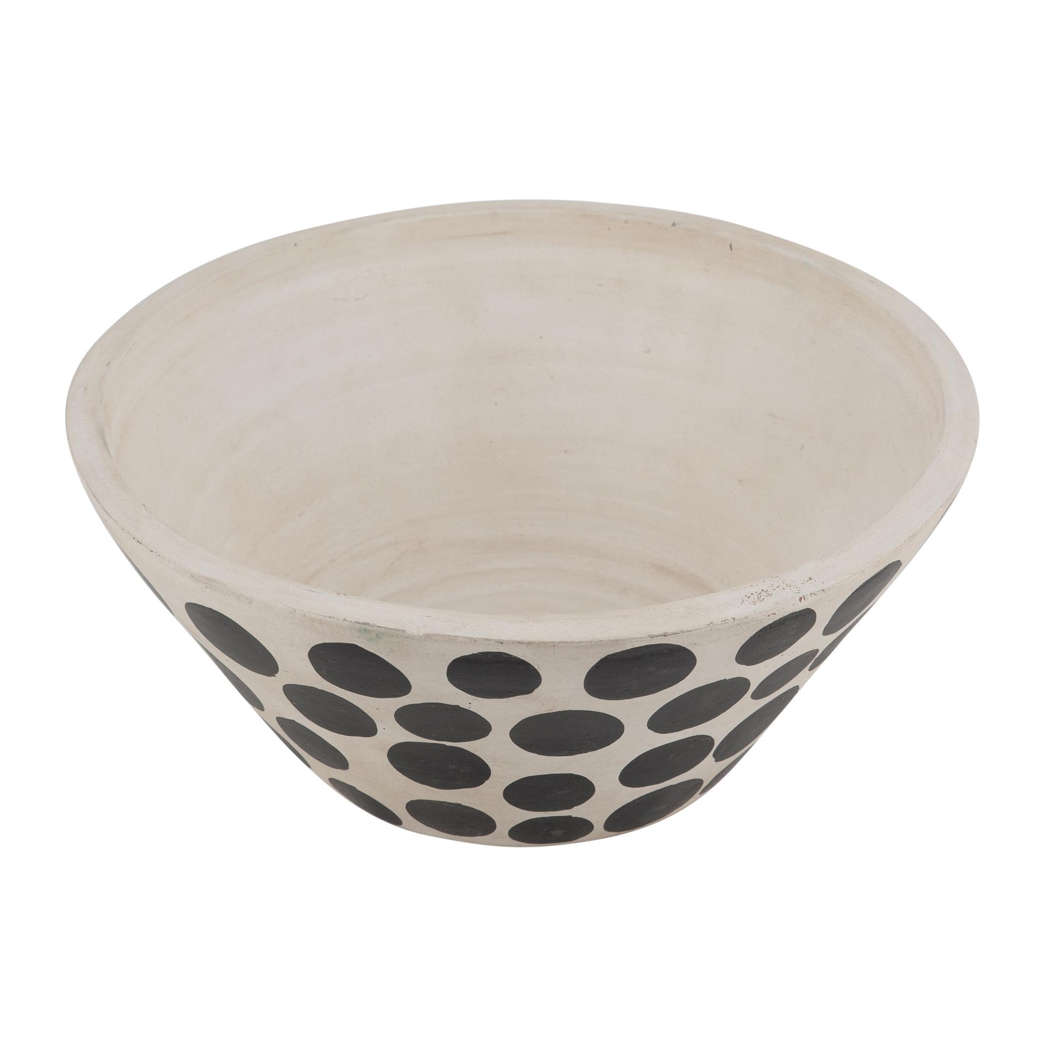 Black and White - Global Explorer - Spot Terracotta Bowl - 5