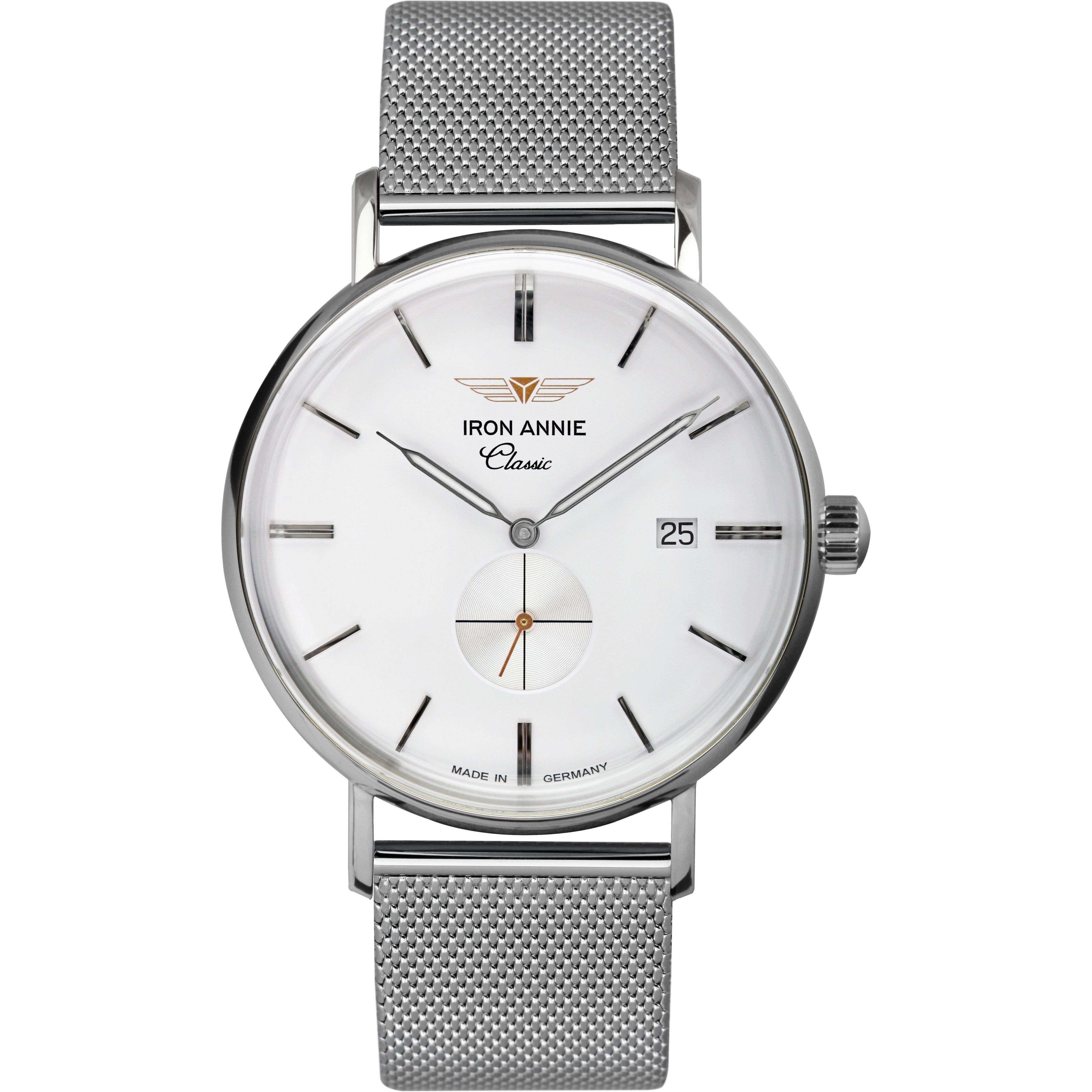 Slvr - Iron Annie - Classic Stainless Steel Classic Analogue Quartz Watch - 1