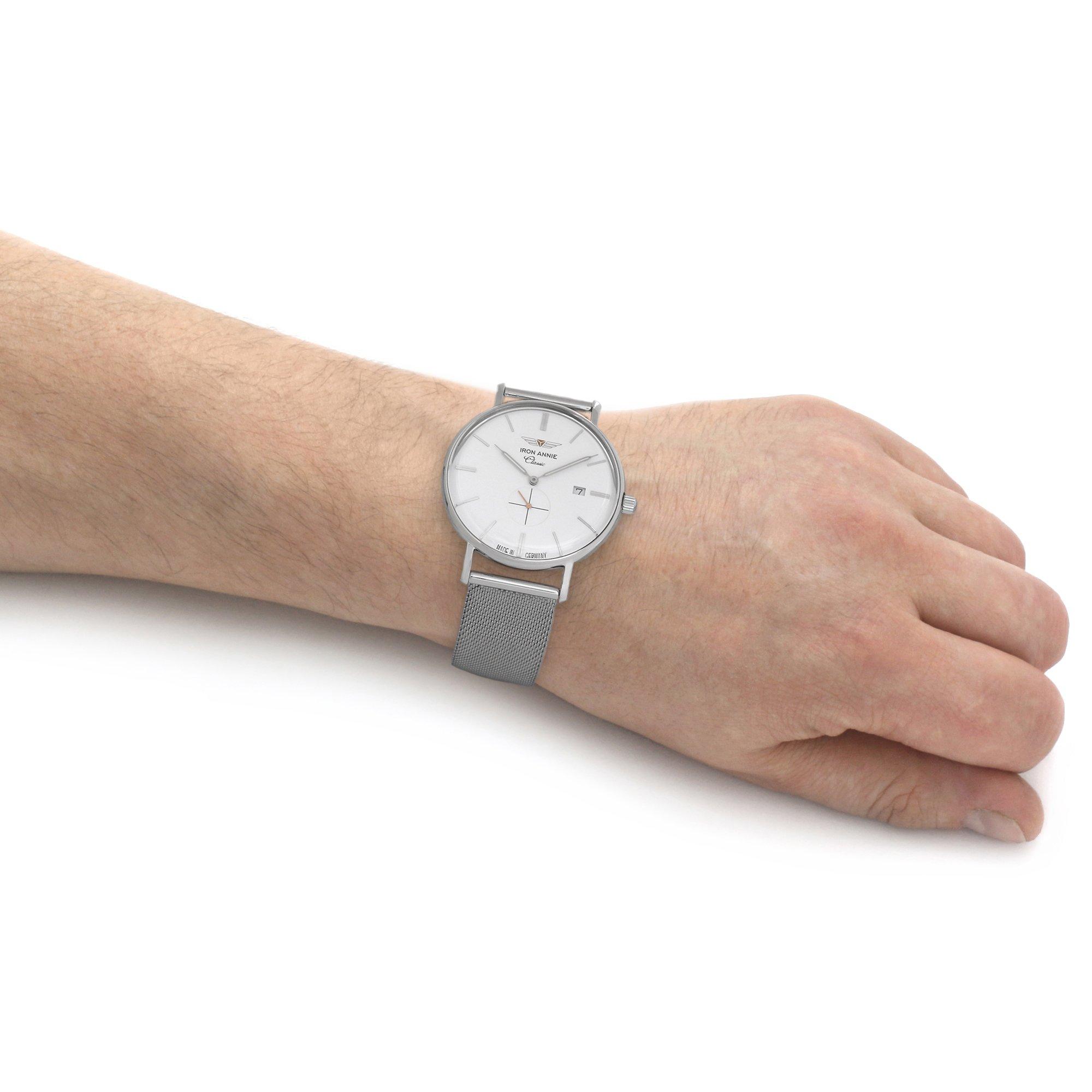 Slvr - Iron Annie - Stainless Steel Classic Analogue Quartz Watch - 2