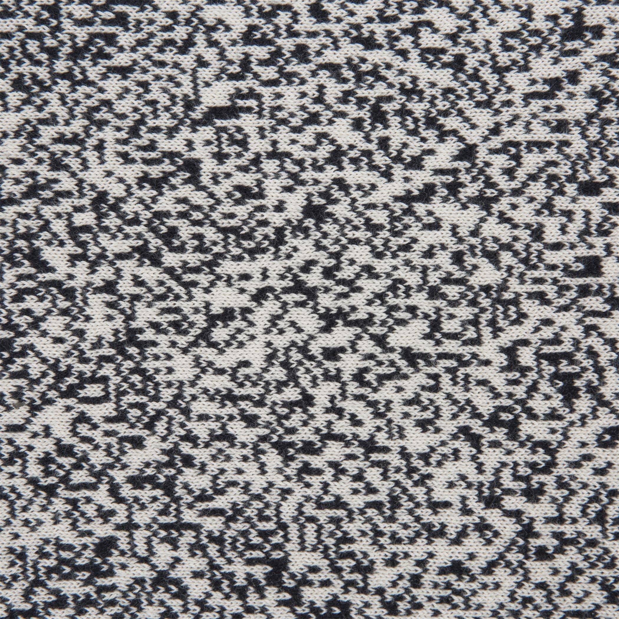 Black/White - Luxe - Speckled Knitted Throw - 6