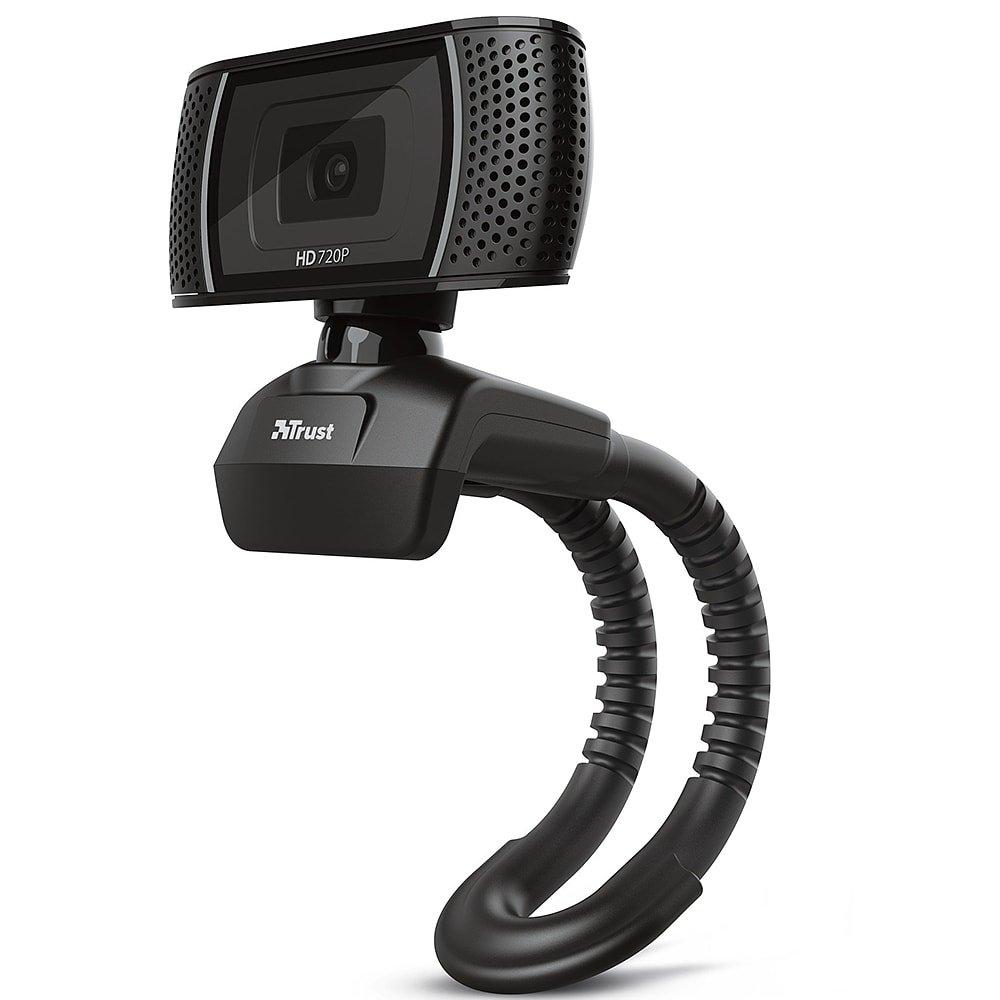 Black - Trust - Trino HD Webcam - 1
