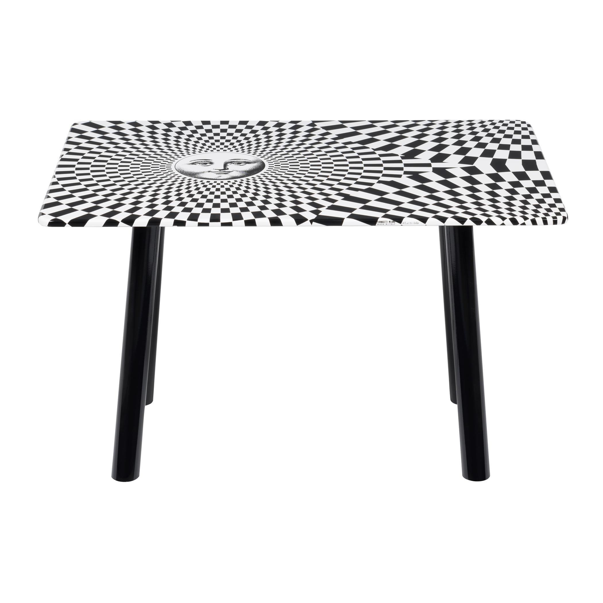 Black and White - Fornasetti - Solecentrismo Table - 40x60cm - 1
