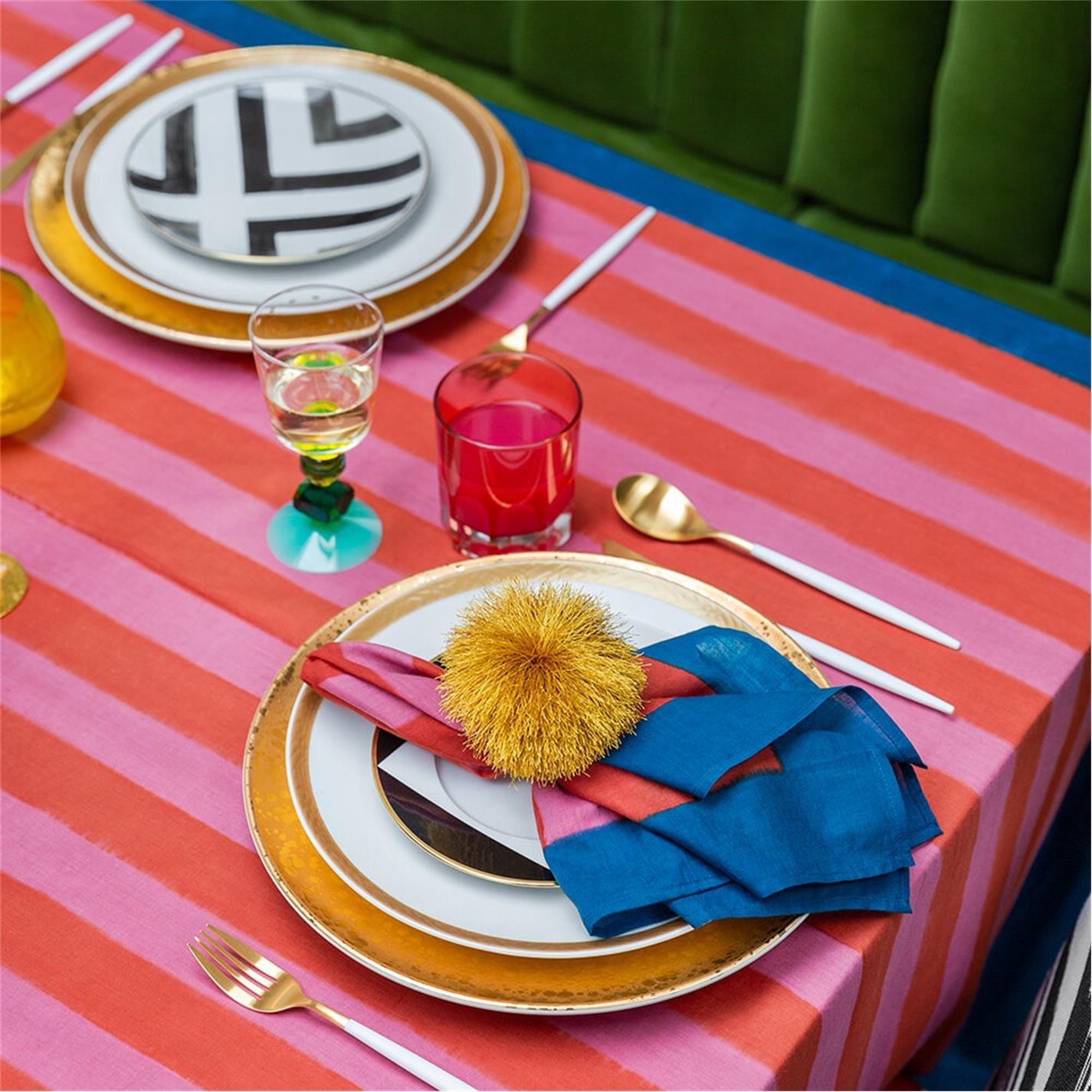 White/Black - Christian Lacroix - Sol Y Sombra Bread and Butter Plate - Set of 4 - 4