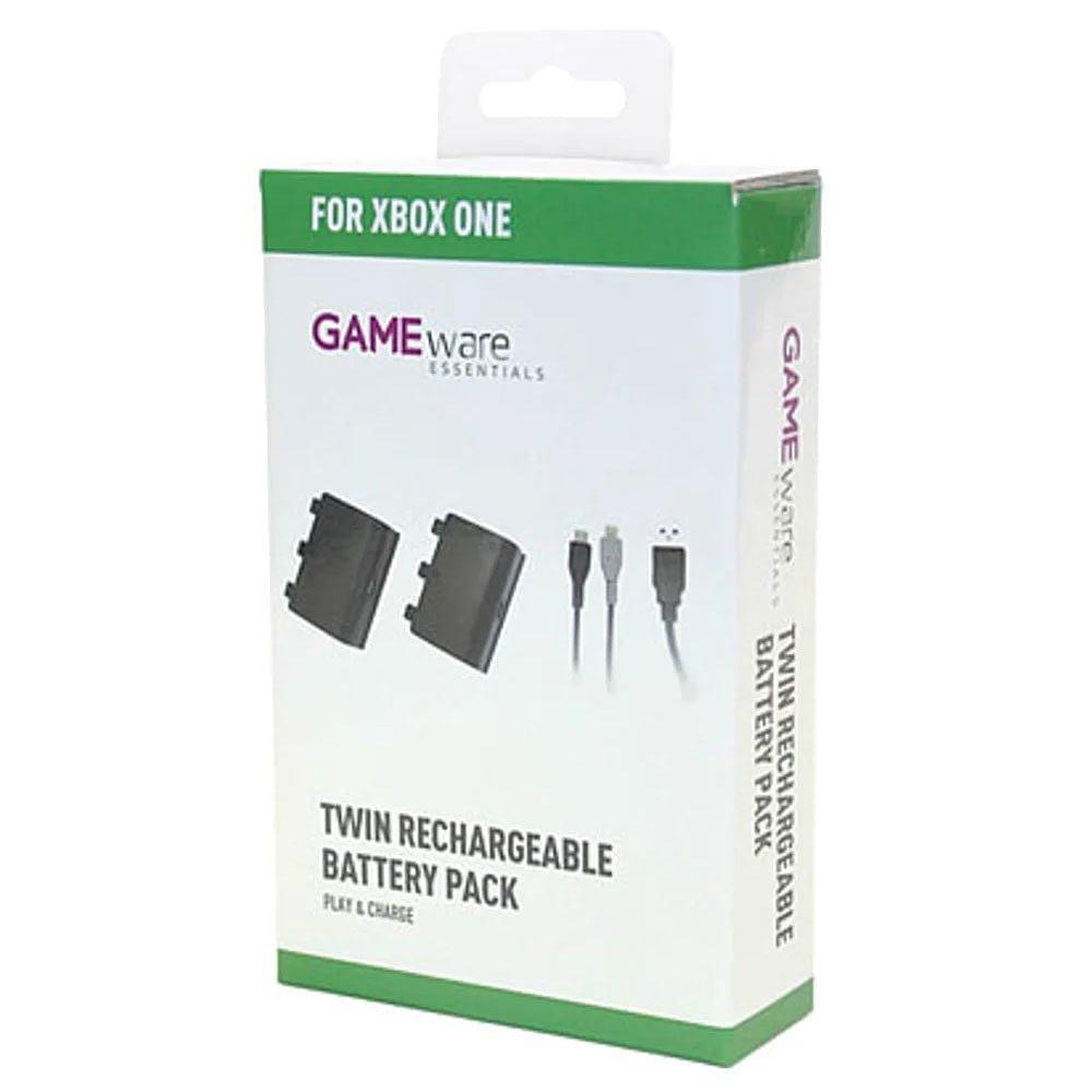 Xbox One - GAMEware - Xbox One Twin Charge Pack - 1