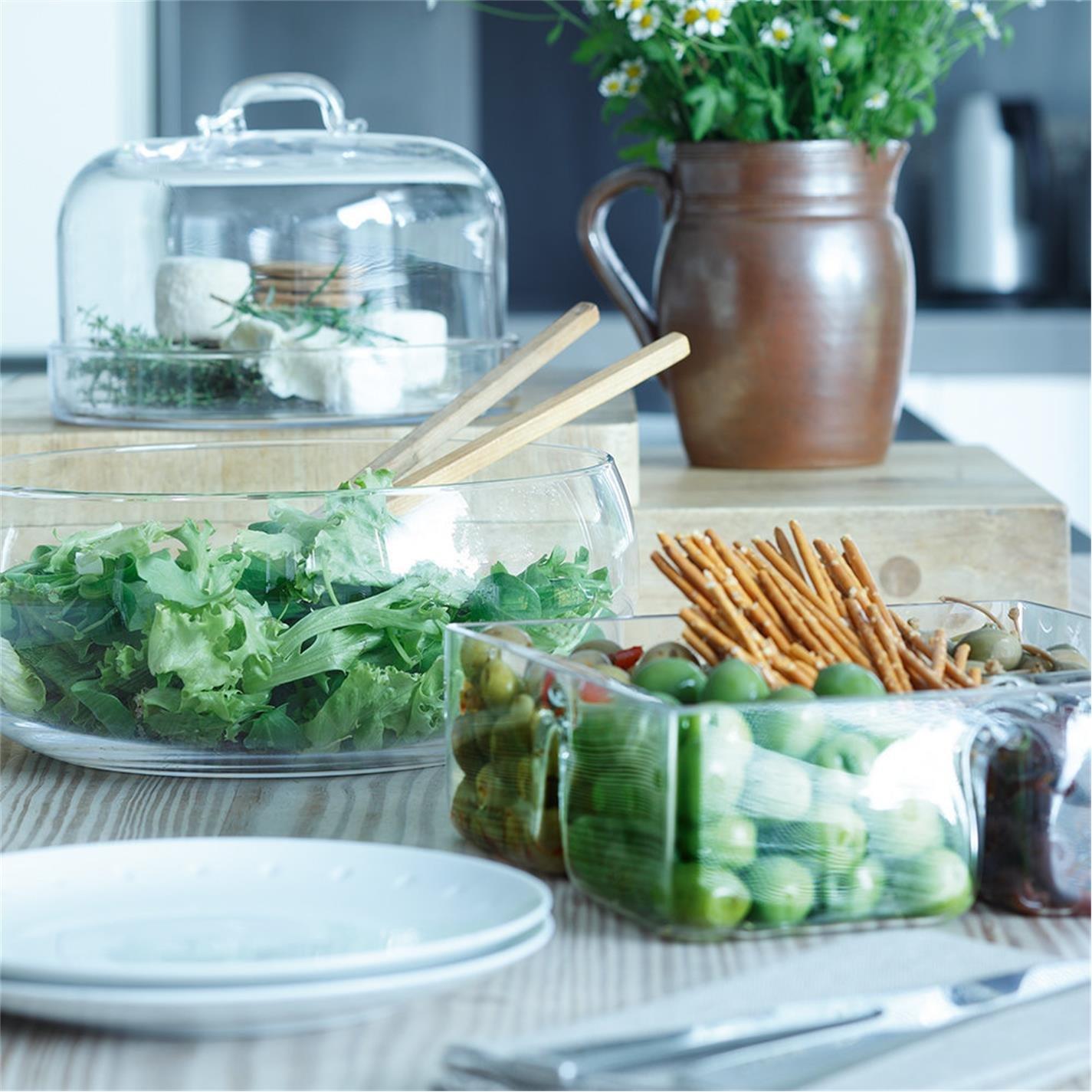 Clear - LSA - Serve Low Bowl - 5