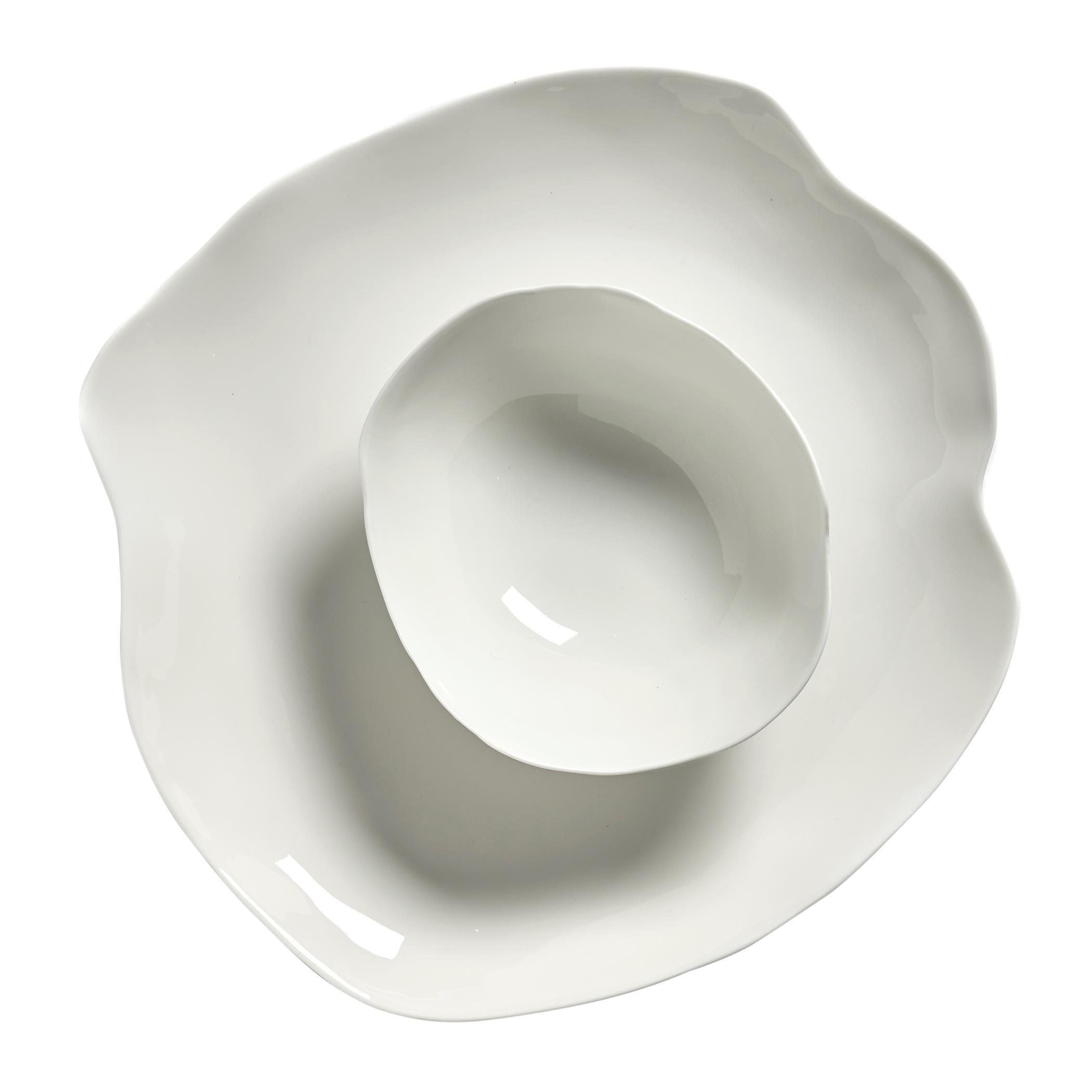 White - Serax - Roos Van De Velde Perfect Imperfection Heaven Dinner Plate - 5