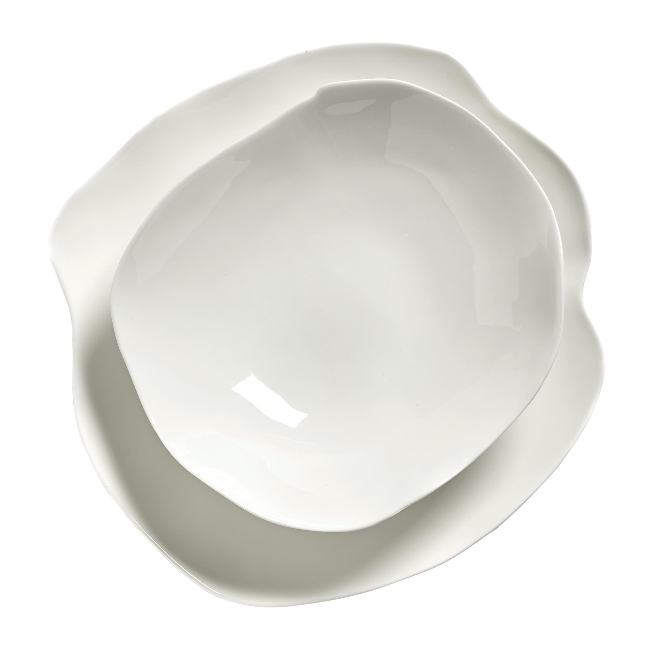 White - Serax - Roos Van De Velde Perfect Imperfection Heaven Dinner Plate - 6