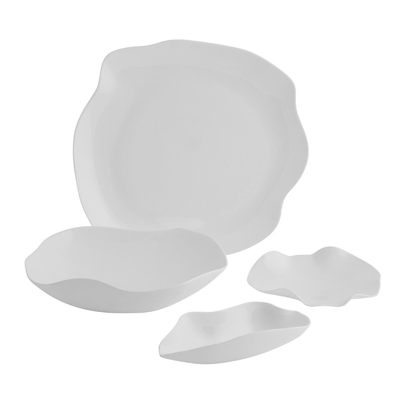 White - Serax - Roos Van De Velde Perfect Imperfection Heaven Dinner Plate - 8