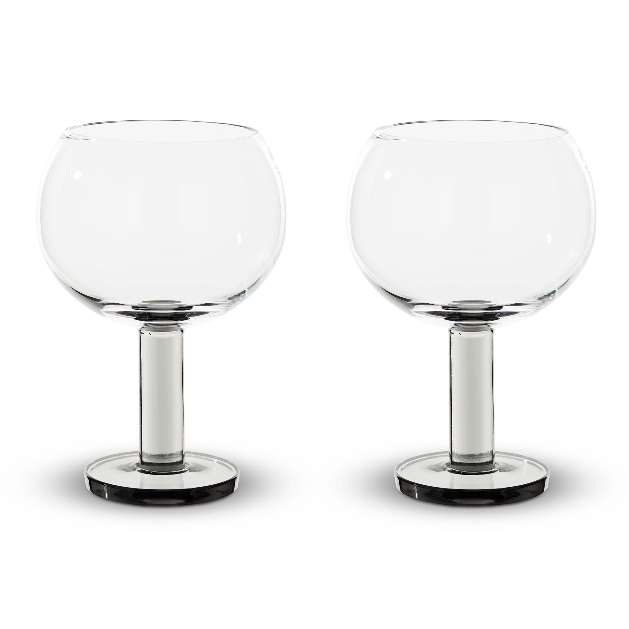 Clear - Tom Dixon - TomDixon Puck Balloon Glass - Set of 2 - 1