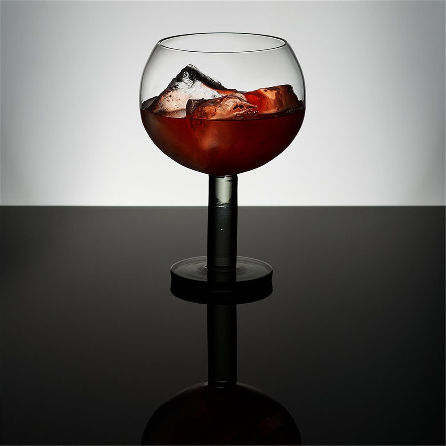 Clear - Tom Dixon - TomDixon Puck Balloon Glass - Set of 2 - 2