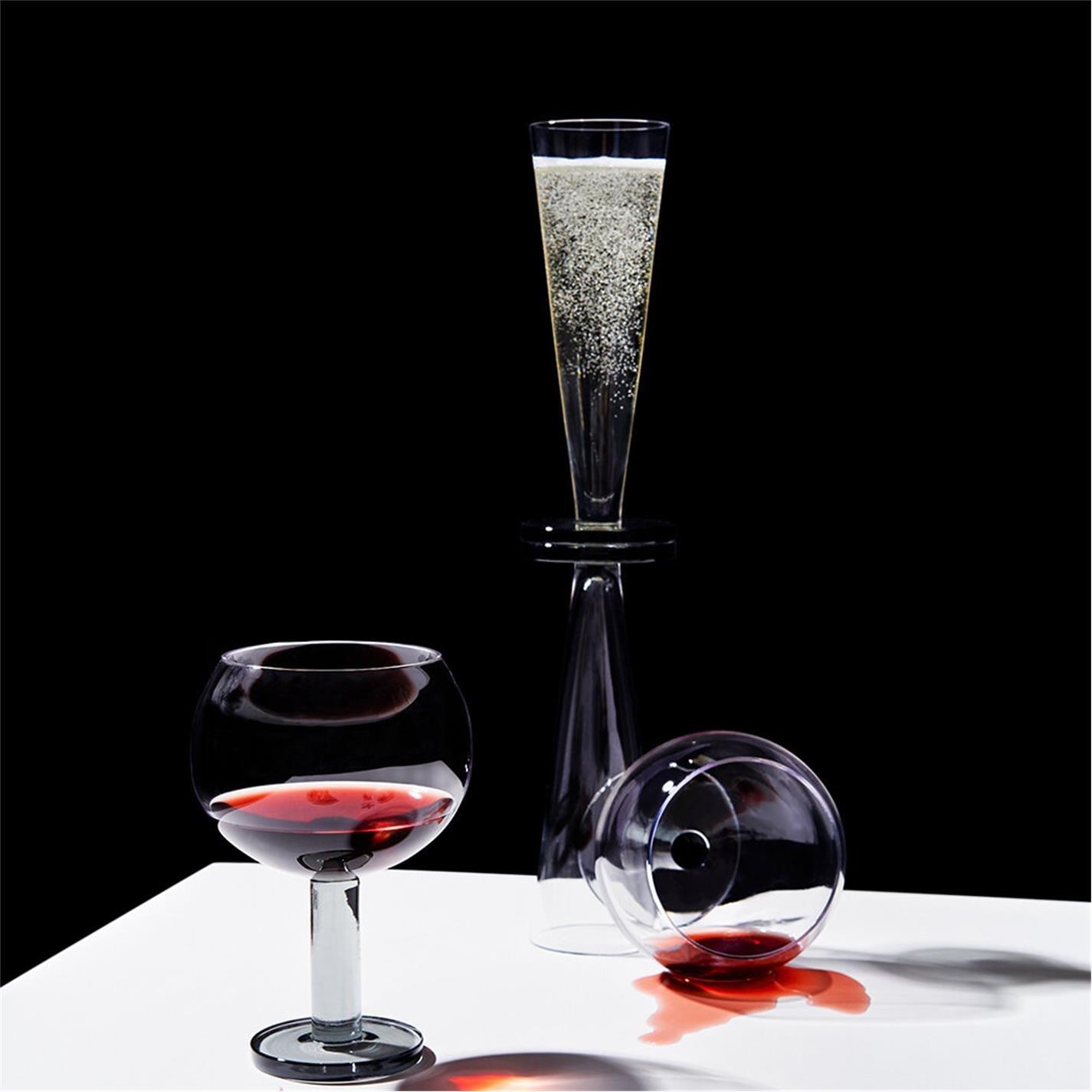 Clear - Tom Dixon - TomDixon Puck Balloon Glass - Set of 2 - 5