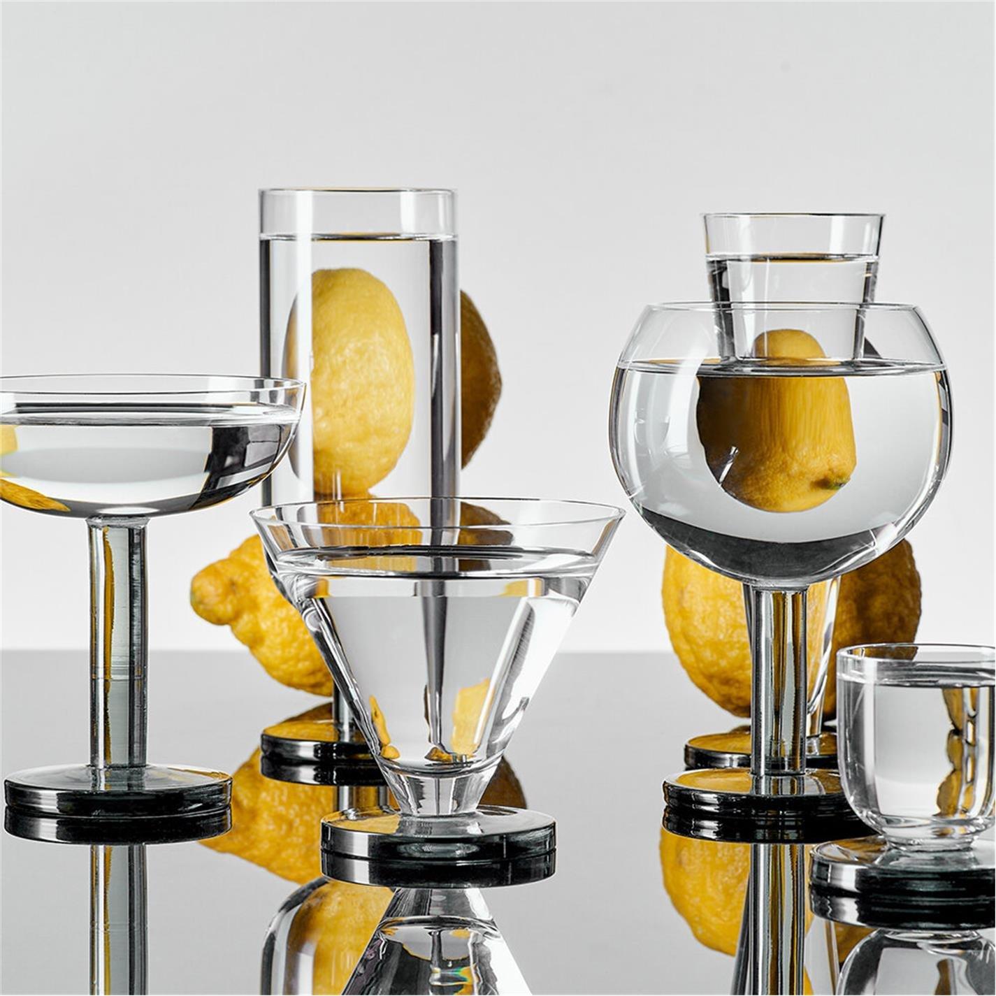 Clear - Tom Dixon - TomDixon Puck Balloon Glass - Set of 2 - 6