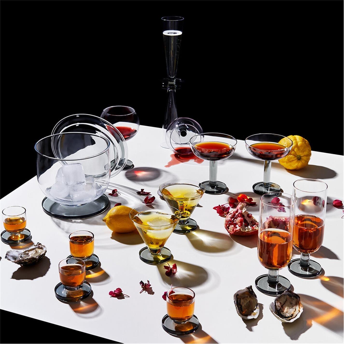 Clear - Tom Dixon - TomDixon Puck Balloon Glass - Set of 2 - 7