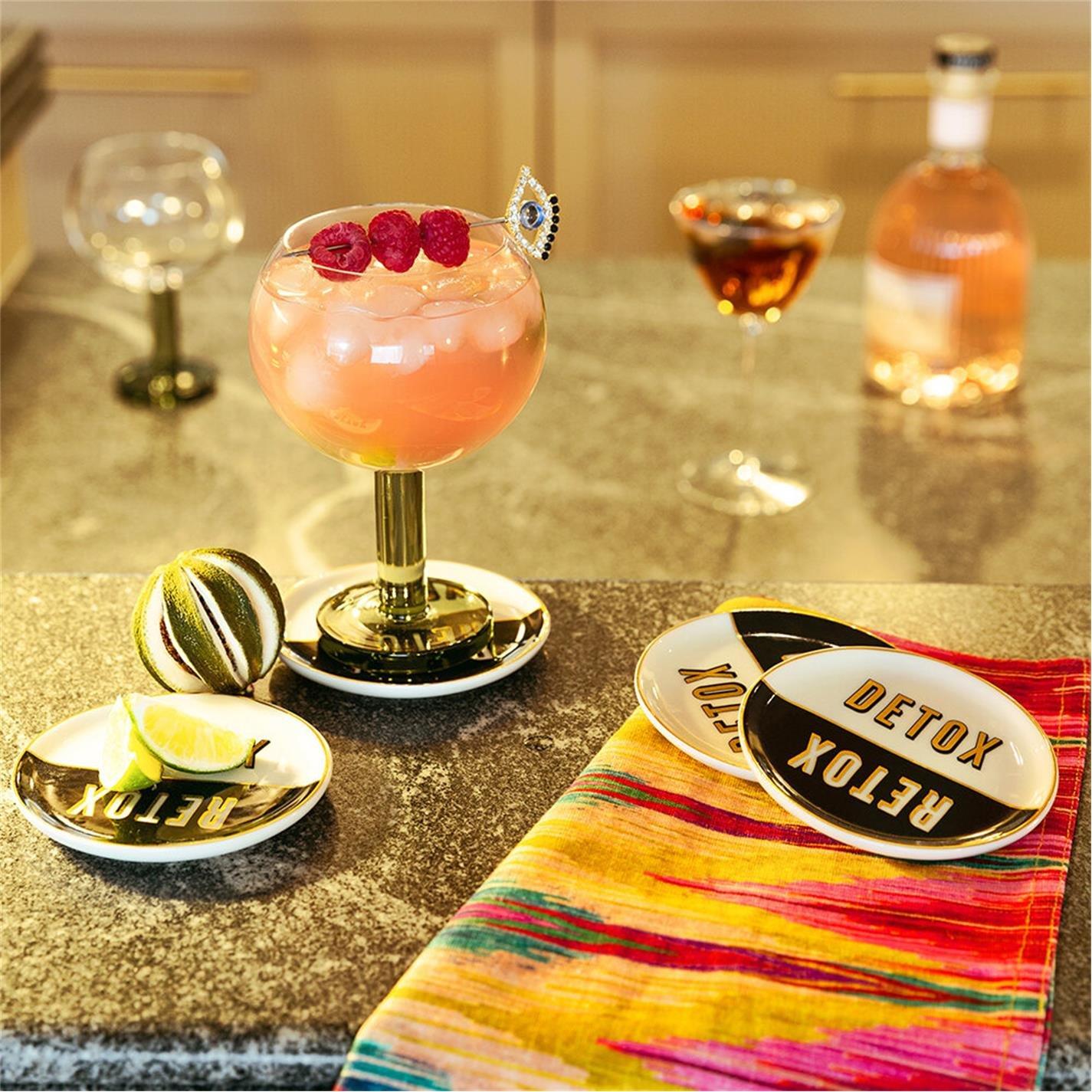 Clear - Tom Dixon - TomDixon Puck Balloon Glass - Set of 2 - 10