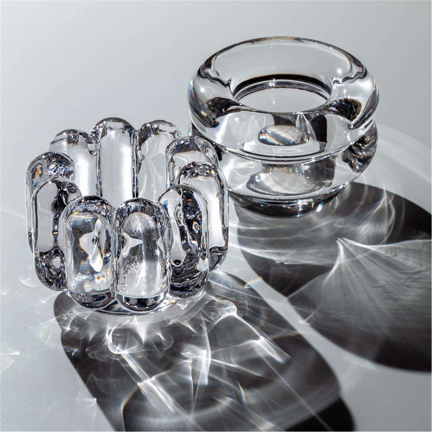 Clear - Tom Dixon - TomDixon Press Tealight Holder - 3