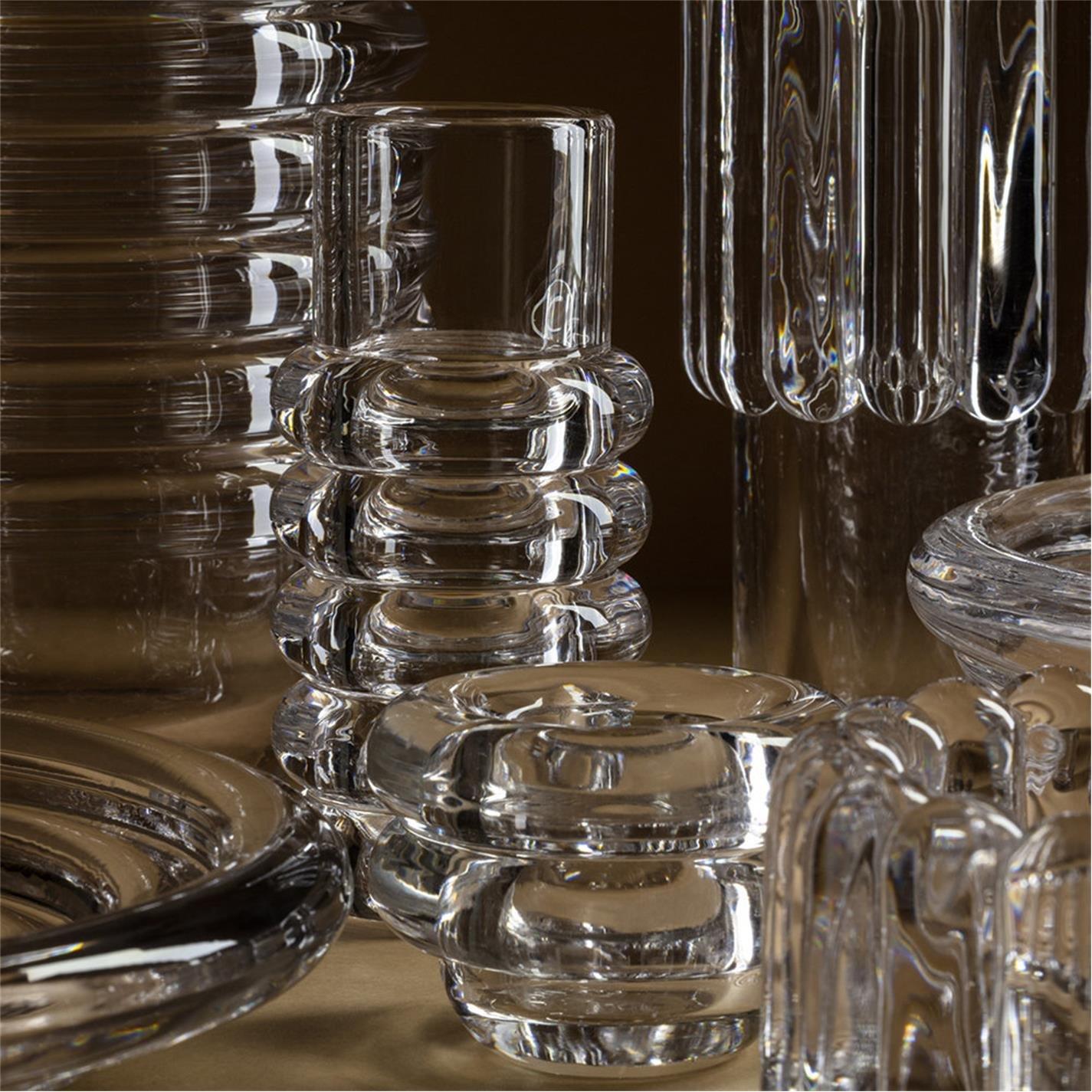 Clear - Tom Dixon - TomDixon Press Tealight Holder - 6