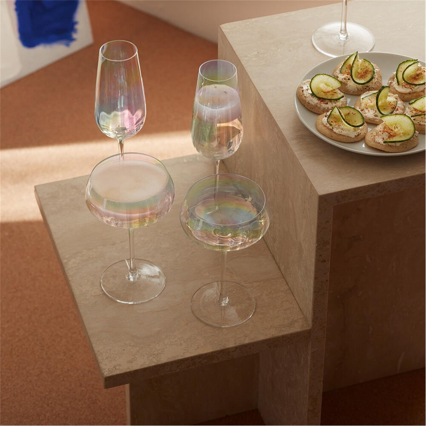 Clear - LSA - Pearl Champagne Flute - 5