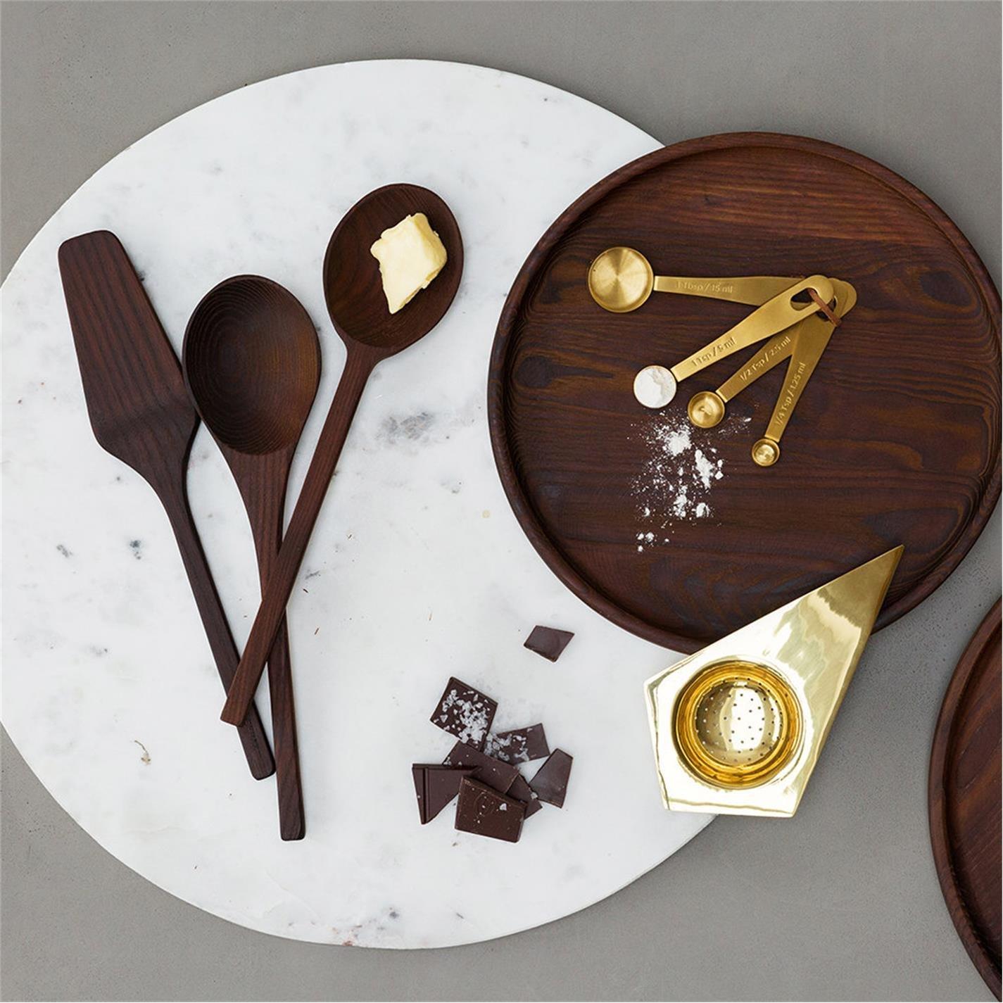 Brown - Serax - Pascale Naessens Pure Wood Kitchen Utensils - Set of 5 - 5