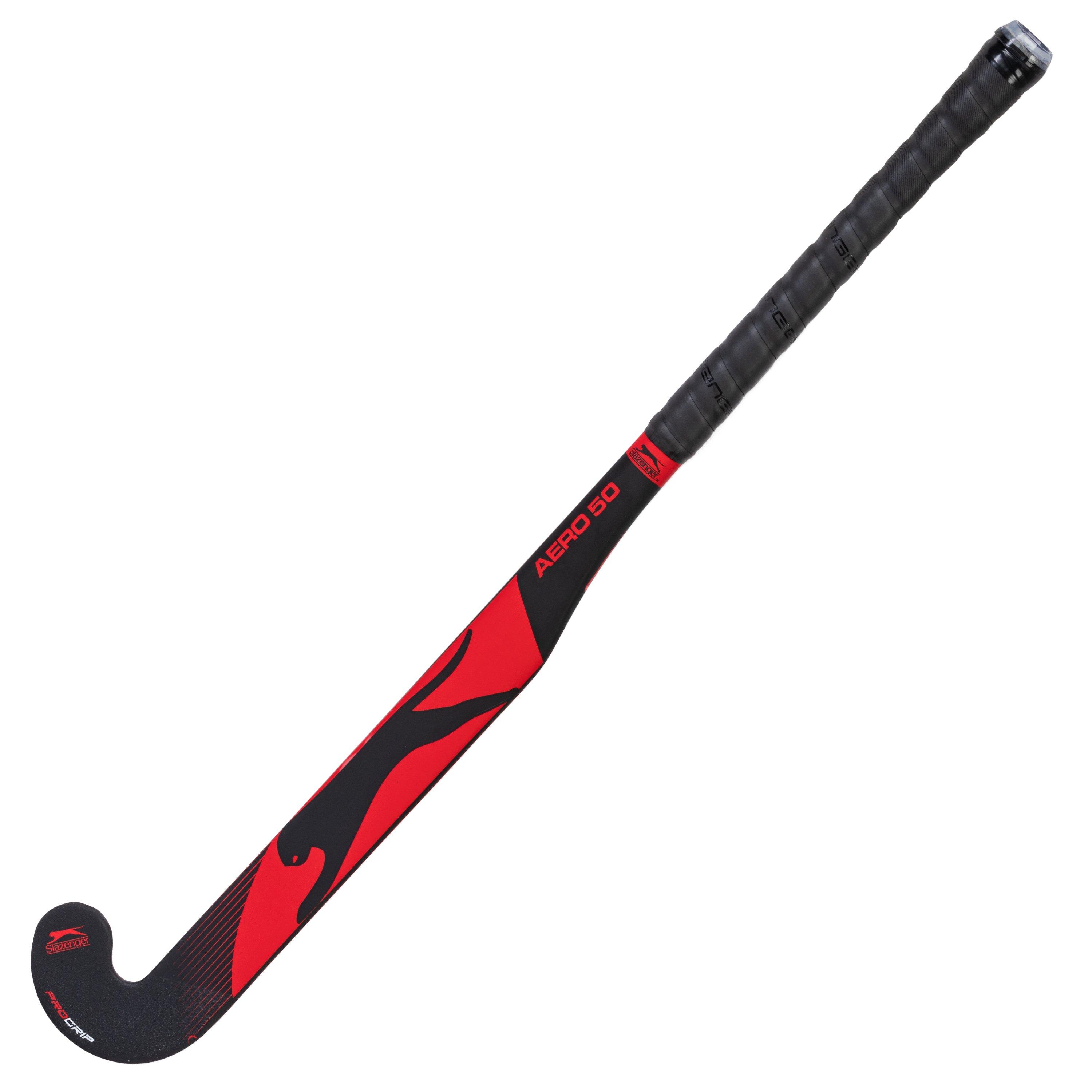 Red/Black - Slazenger - Aero 50 Hockey Stick Juniors - 2