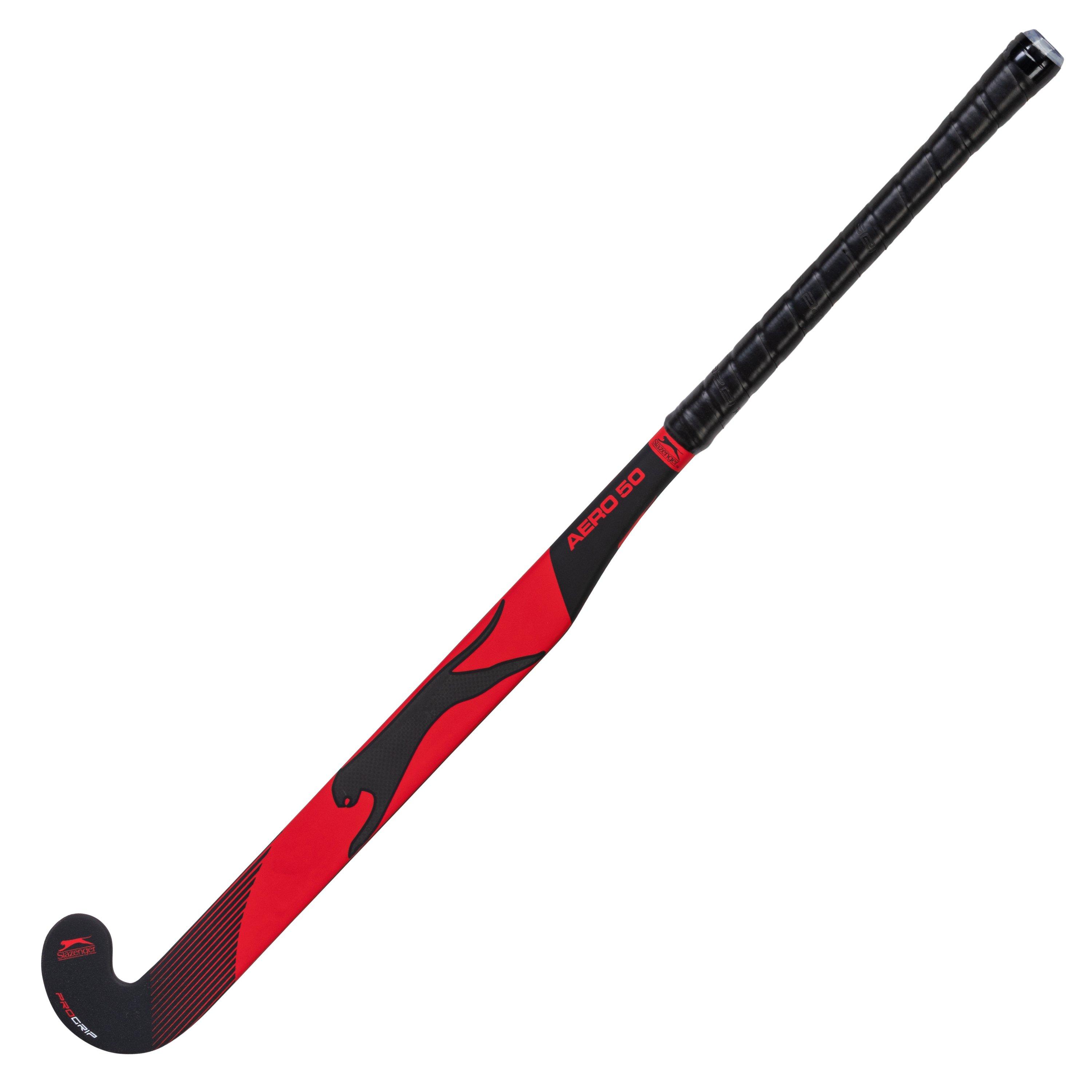 Red/Black - Slazenger - Aero 50 Hockey Stick Adults - 2