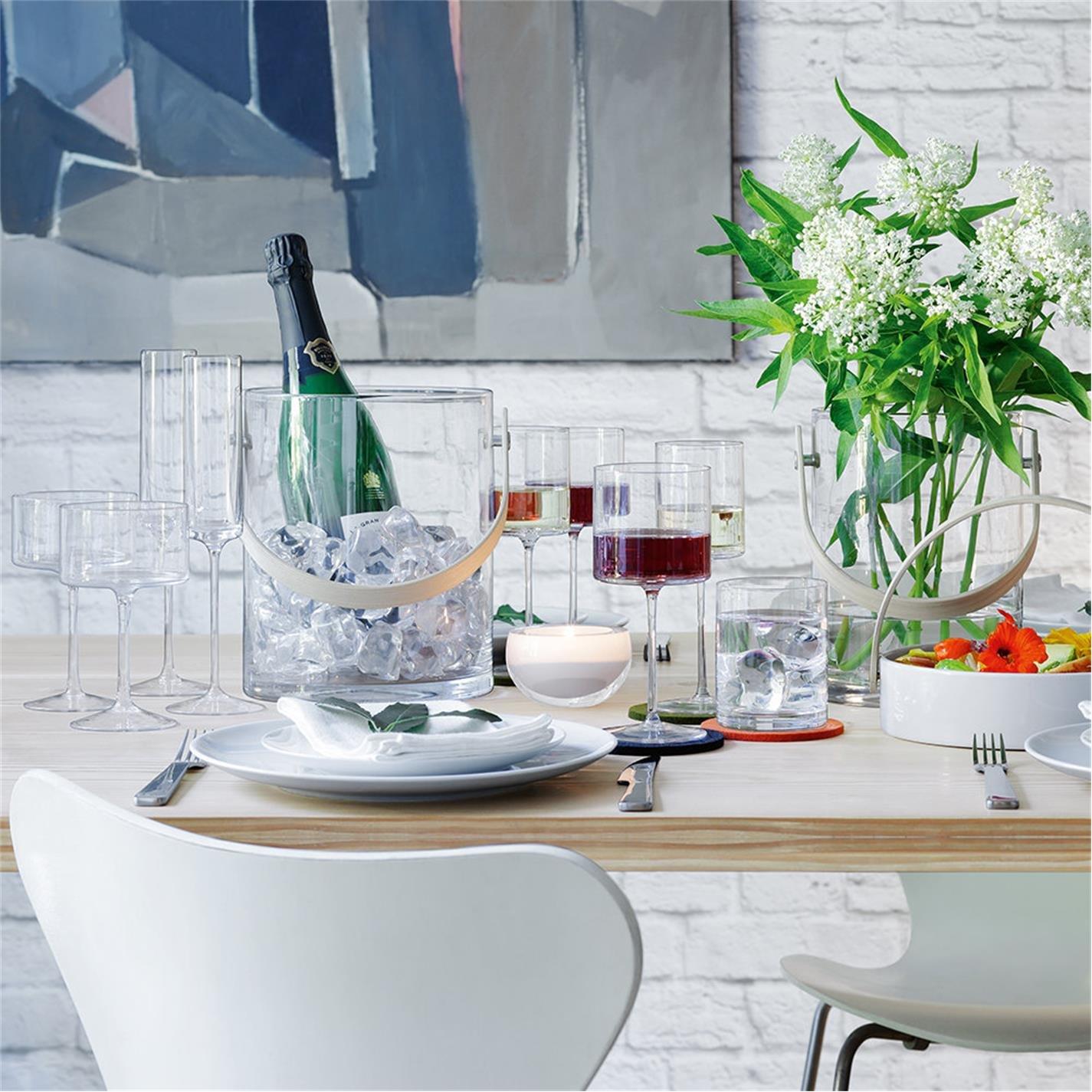 Clear - LSA - Otis Champagne Flute - Clear - 7