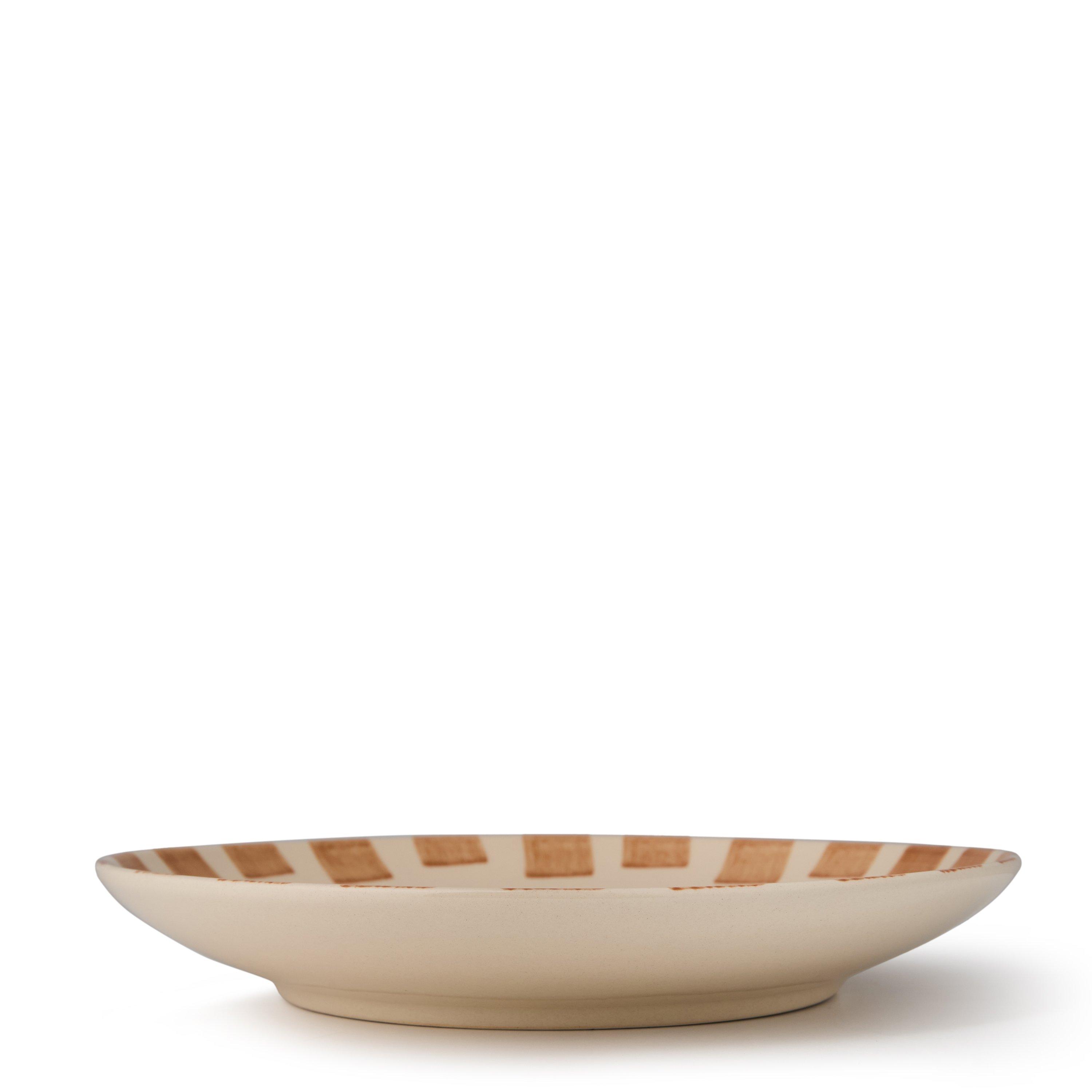 Orange/ Green - Bloomingville - Shama Dinner Plate - 2