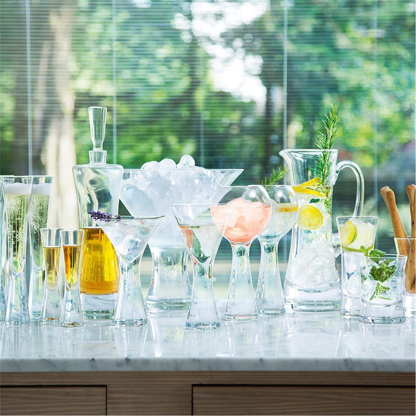 Clear - LSA - Moya Balloon Wine Glasses - 6