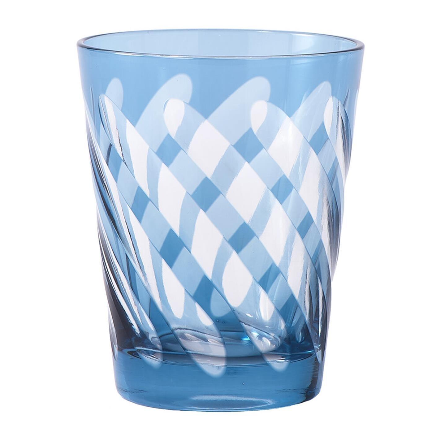 Multicoloured - Pols Potten - PolsPotten Mixed Tubular Glass Tumblers - 5