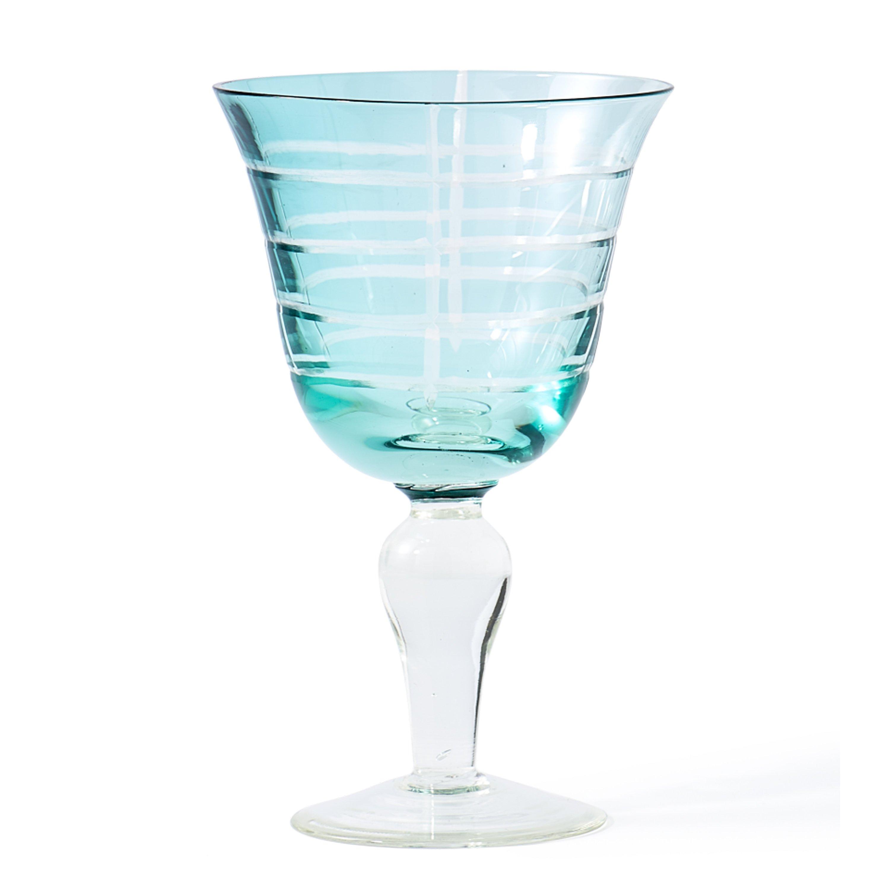 Multicoloured - Pols Potten - PolsPotten Mixed Cuttings Wine Glasses - Set of 6 - 6