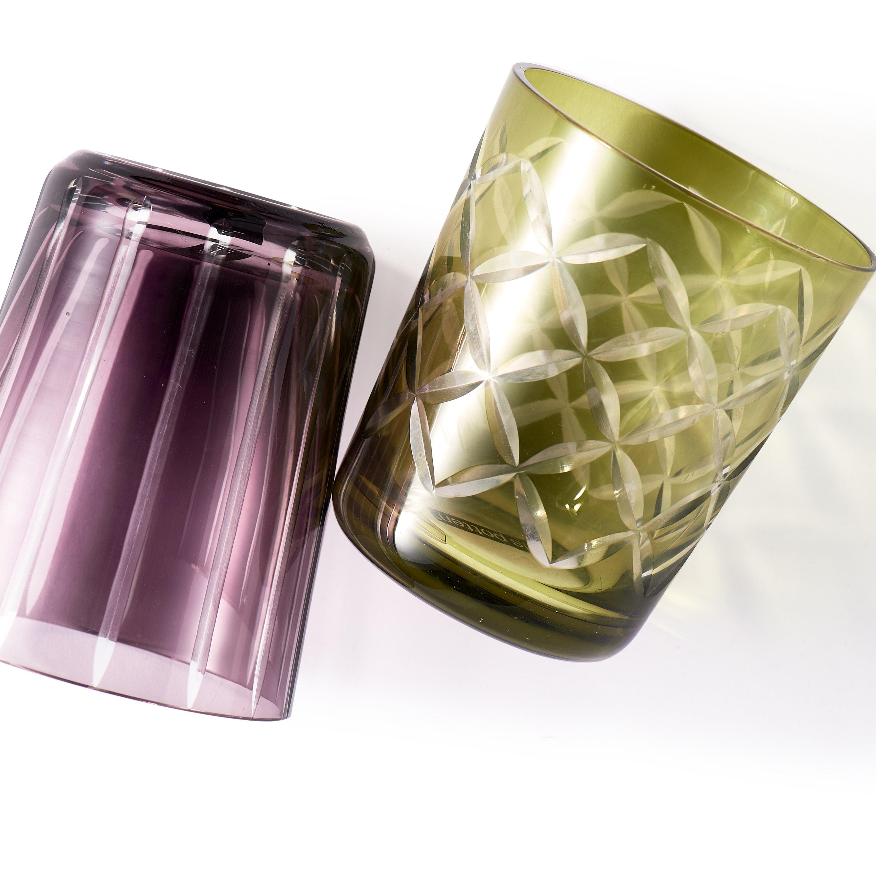 Multicoloured - Pols Potten - Mixed Cuttings Glass Tumblers - Set of 6 - 11