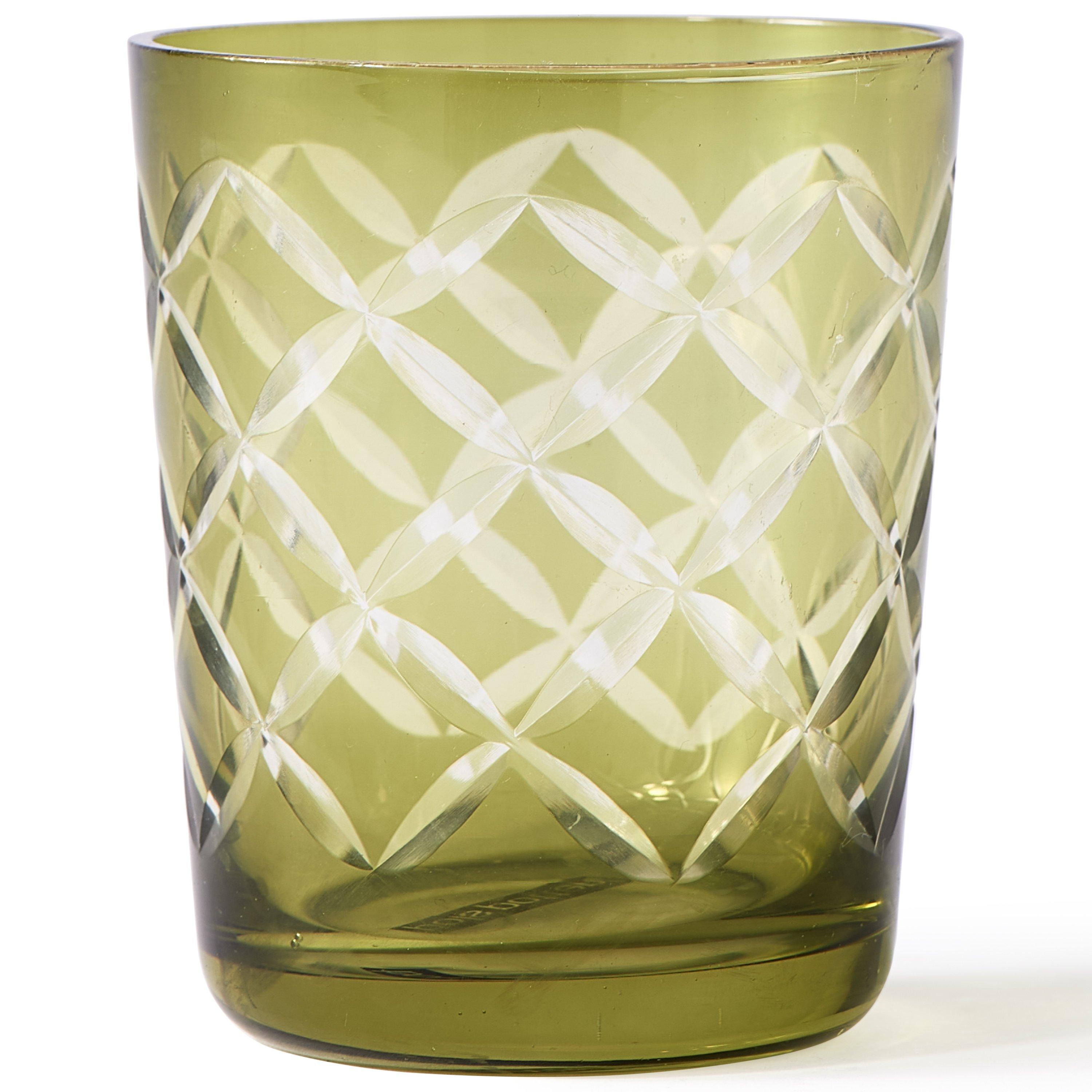 Multicoloured - Pols Potten - Mixed Cuttings Glass Tumblers - Set of 6 - 3