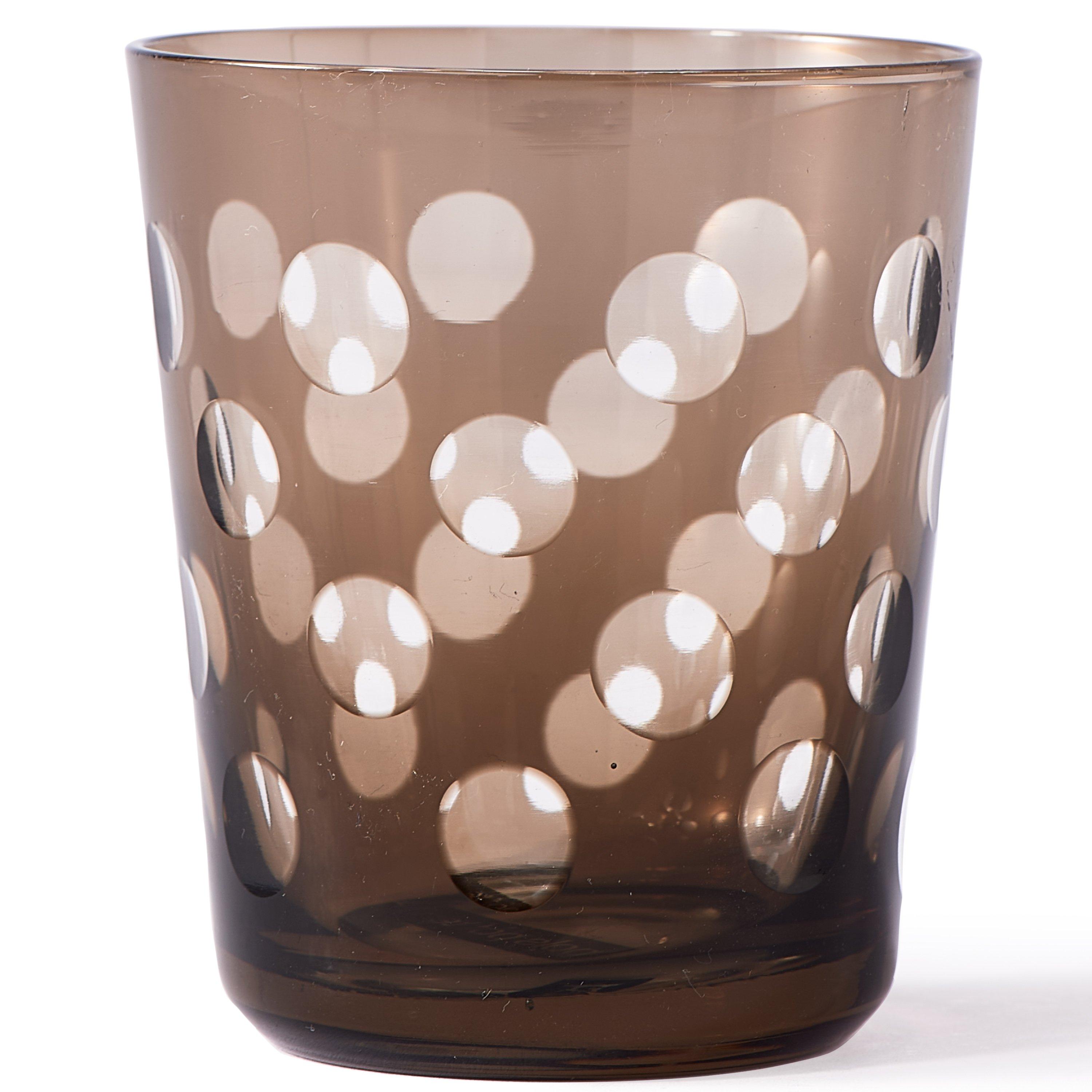 Multicoloured - Pols Potten - Mixed Cuttings Glass Tumblers - Set of 6 - 5