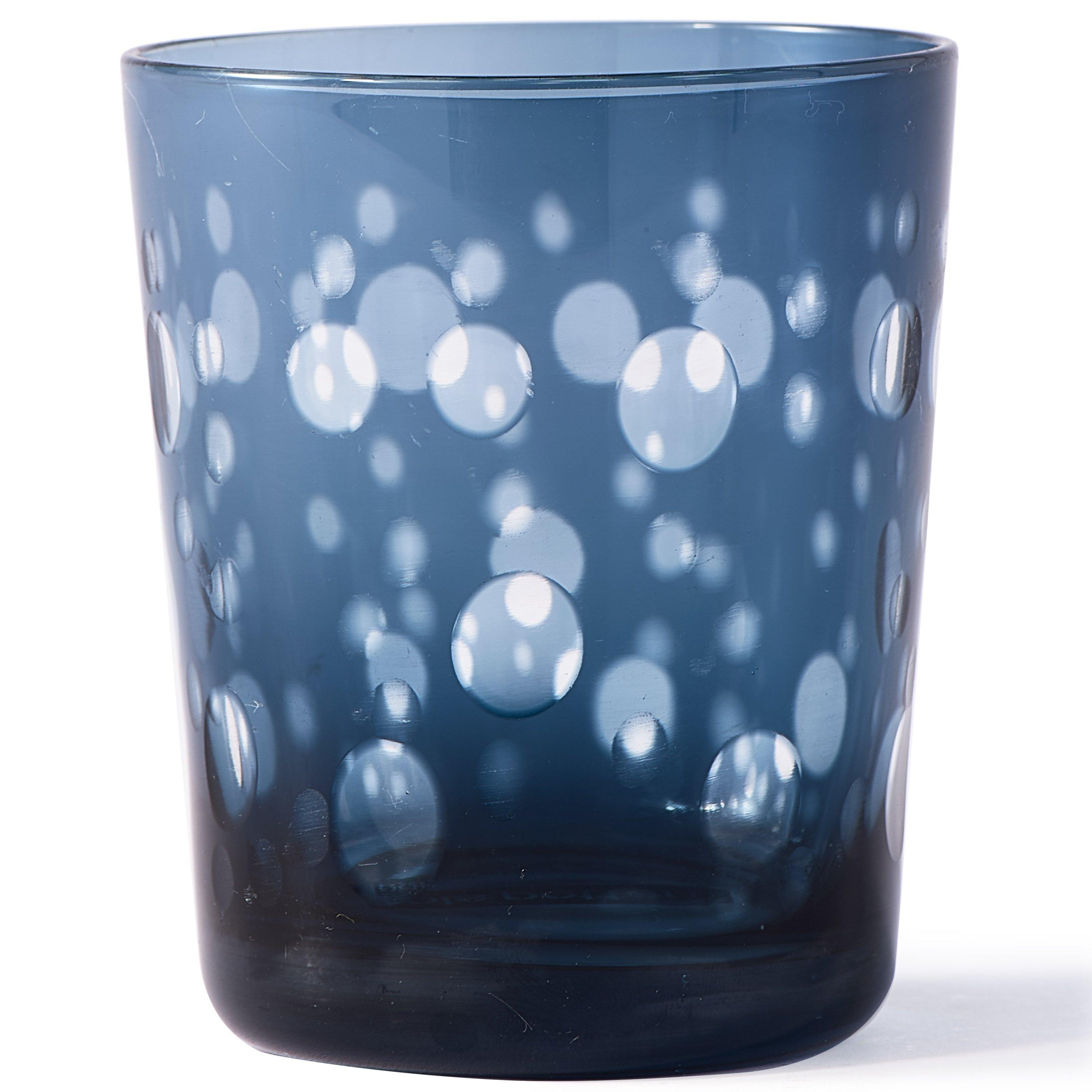 Multicoloured - Pols Potten - Mixed Cuttings Glass Tumblers - Set of 6 - 7