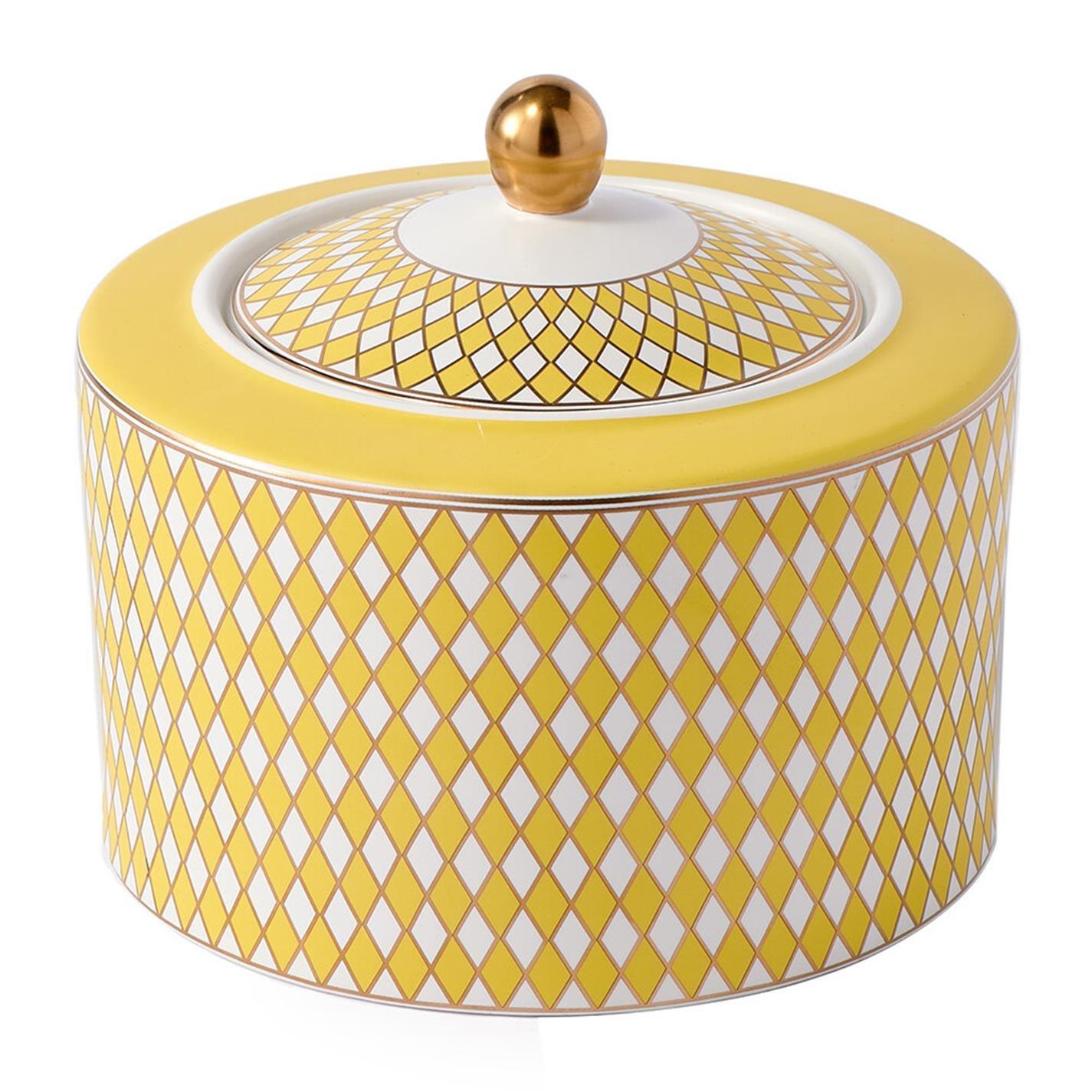 Gold/Yellow - Pols Potten - PolsPotten Low Chess Jar - 2