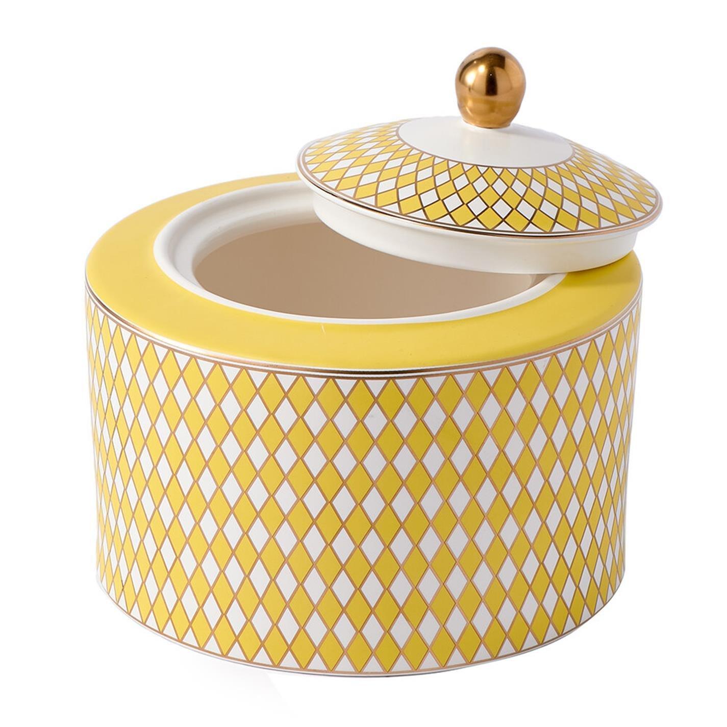 Gold/Yellow - Pols Potten - PolsPotten Low Chess Jar - 3
