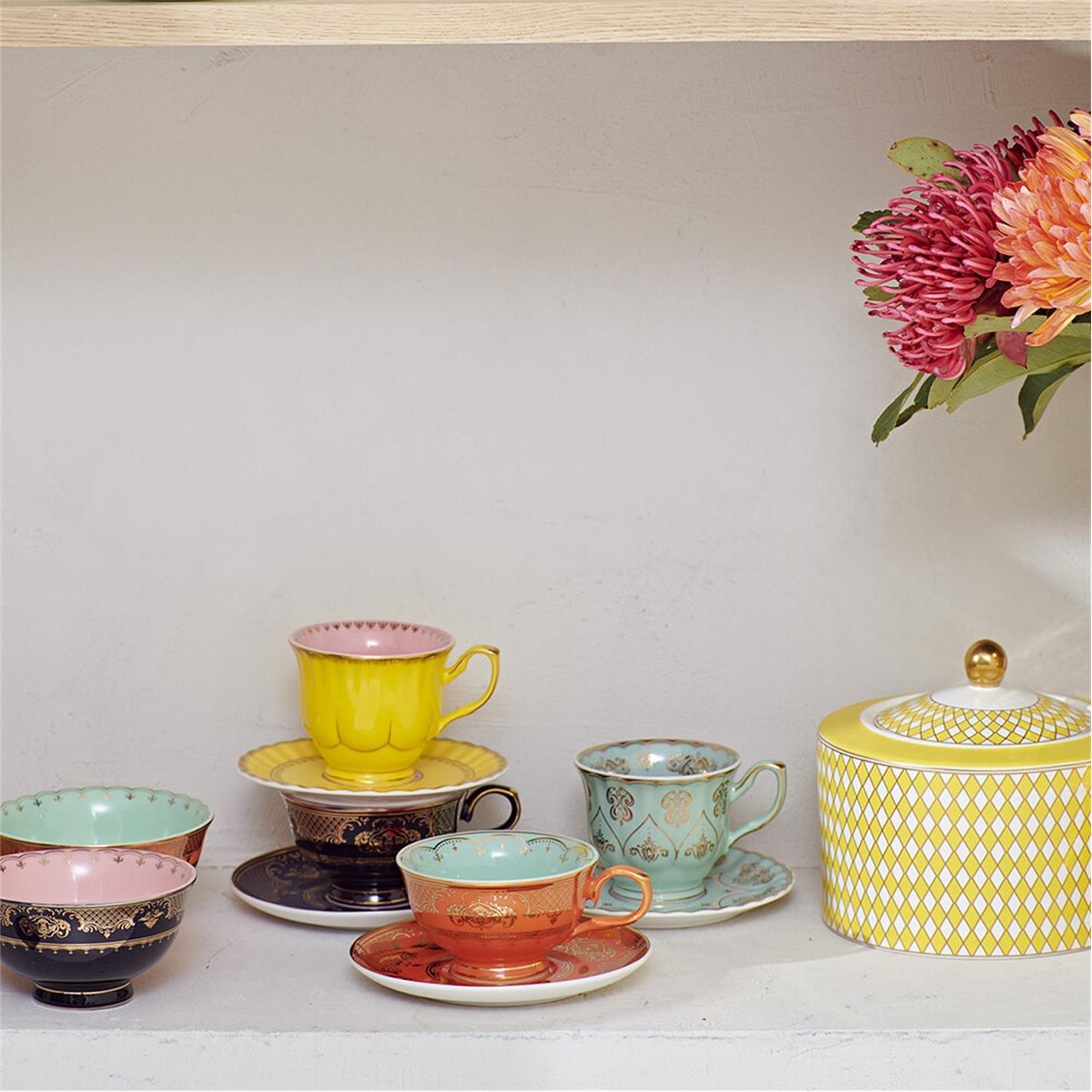 Gold/Yellow - Pols Potten - PolsPotten Low Chess Jar - 6