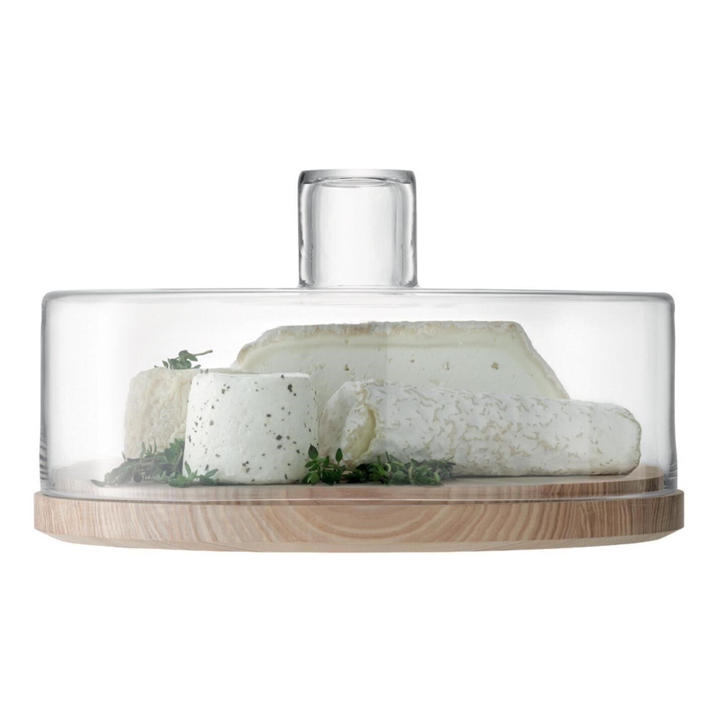 Clear - LSA - Lotta Ash Base Cheese/Pastries Dome - 1