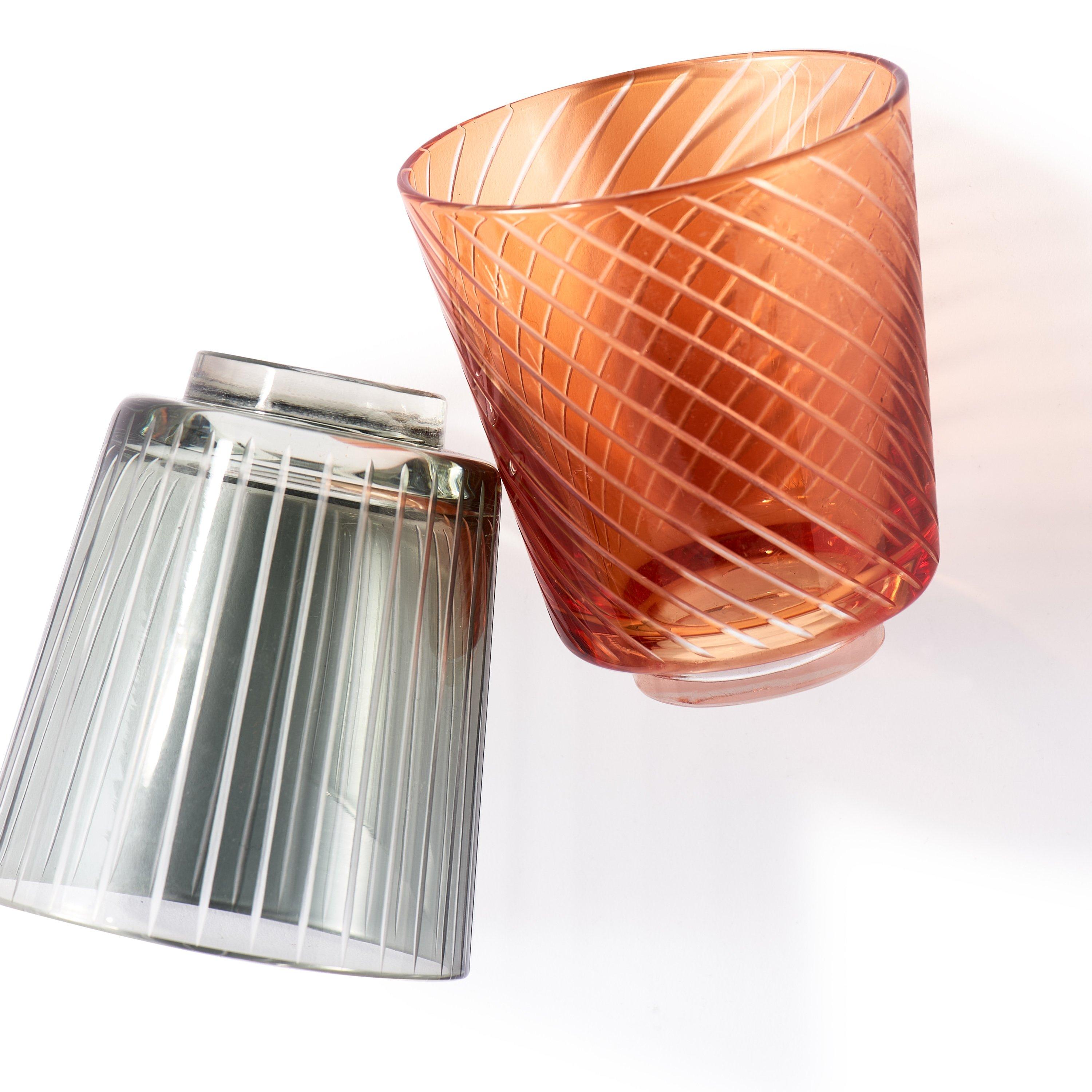 Orange - Pols Potten - PolsPotten Library Tumblers - Set of 6 - 11